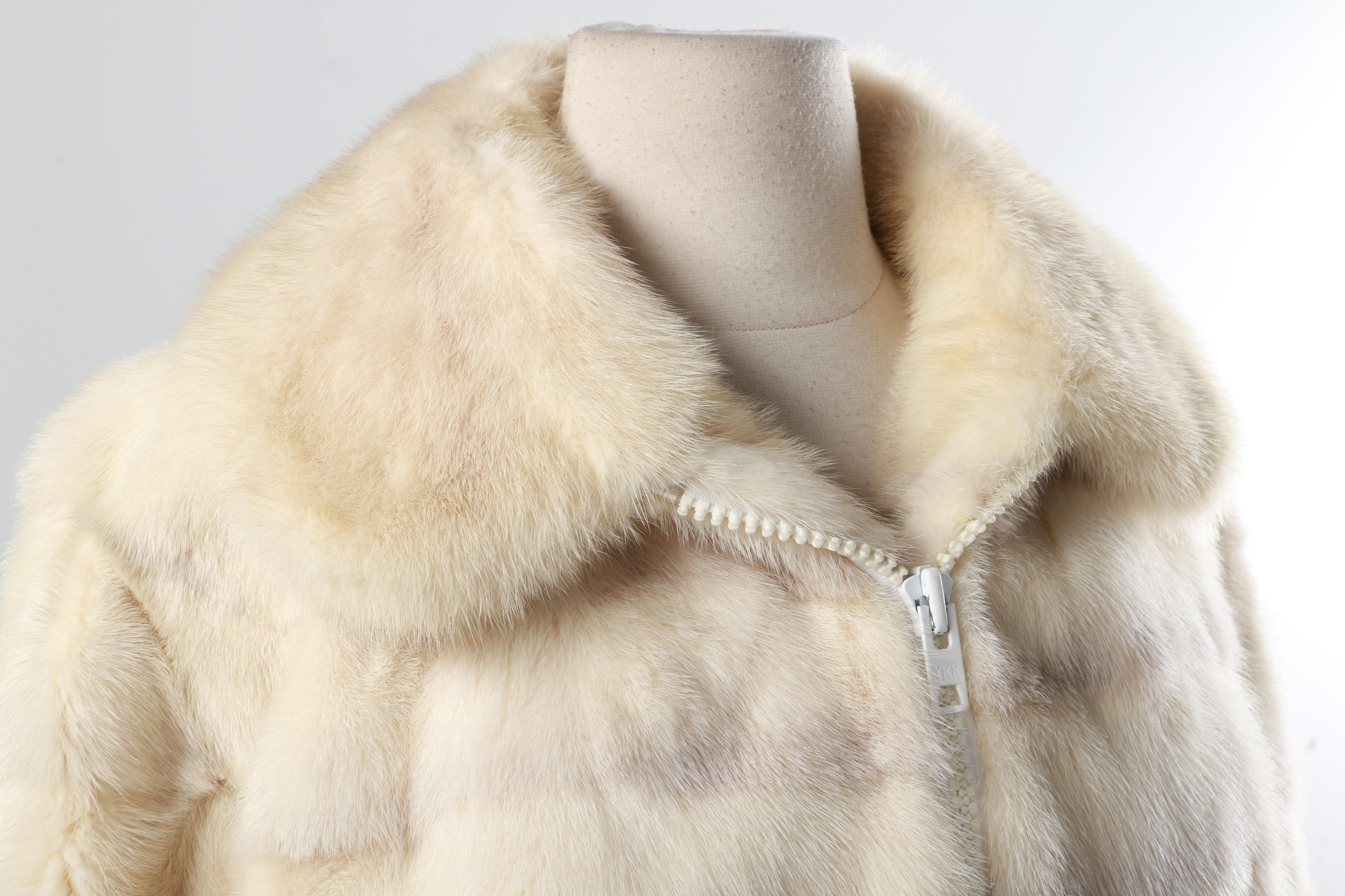 Vintage Mink Fur Jacket by Edward Glasser