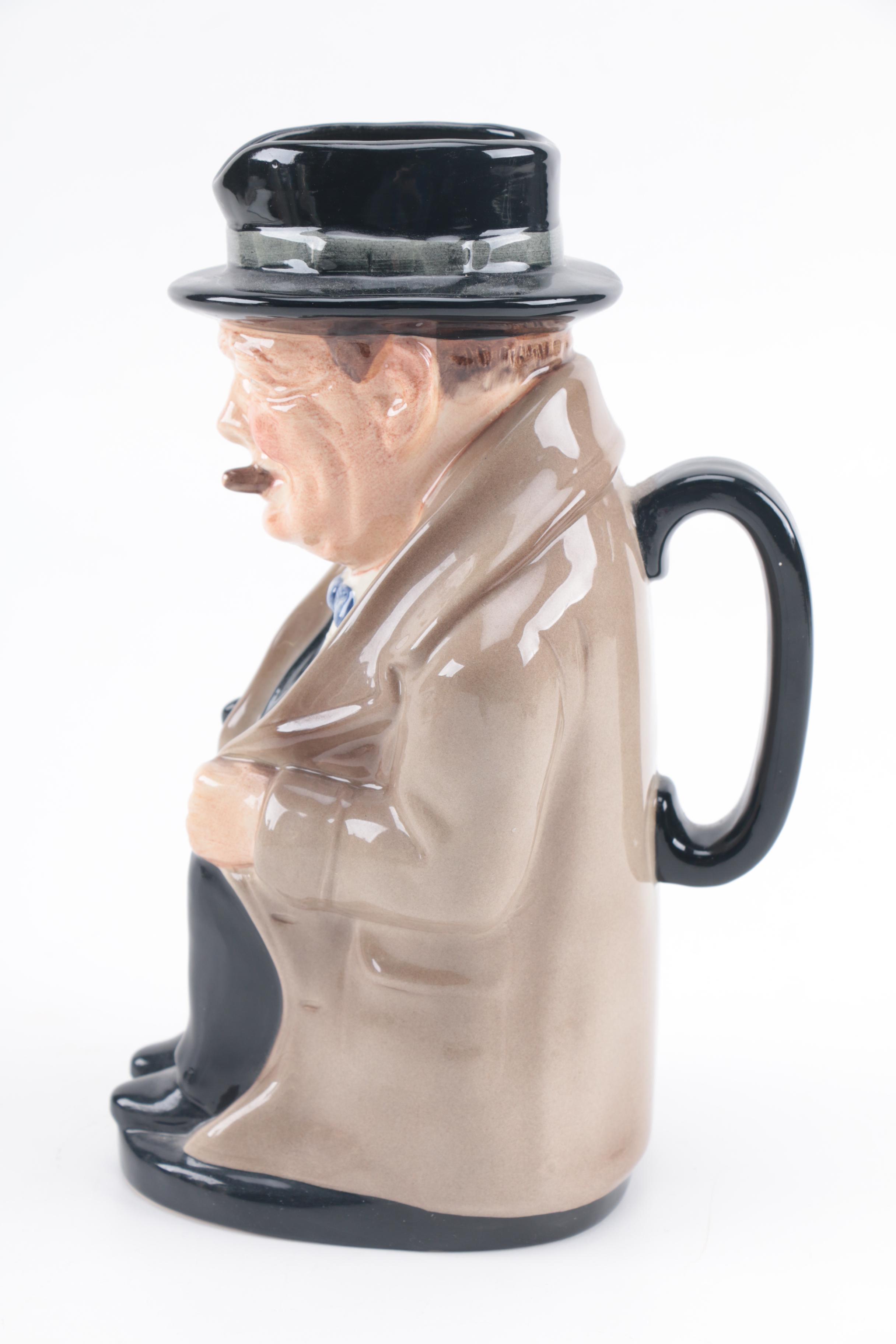 Royal Doulton Ceramic Mugs featuring Winston Churchill