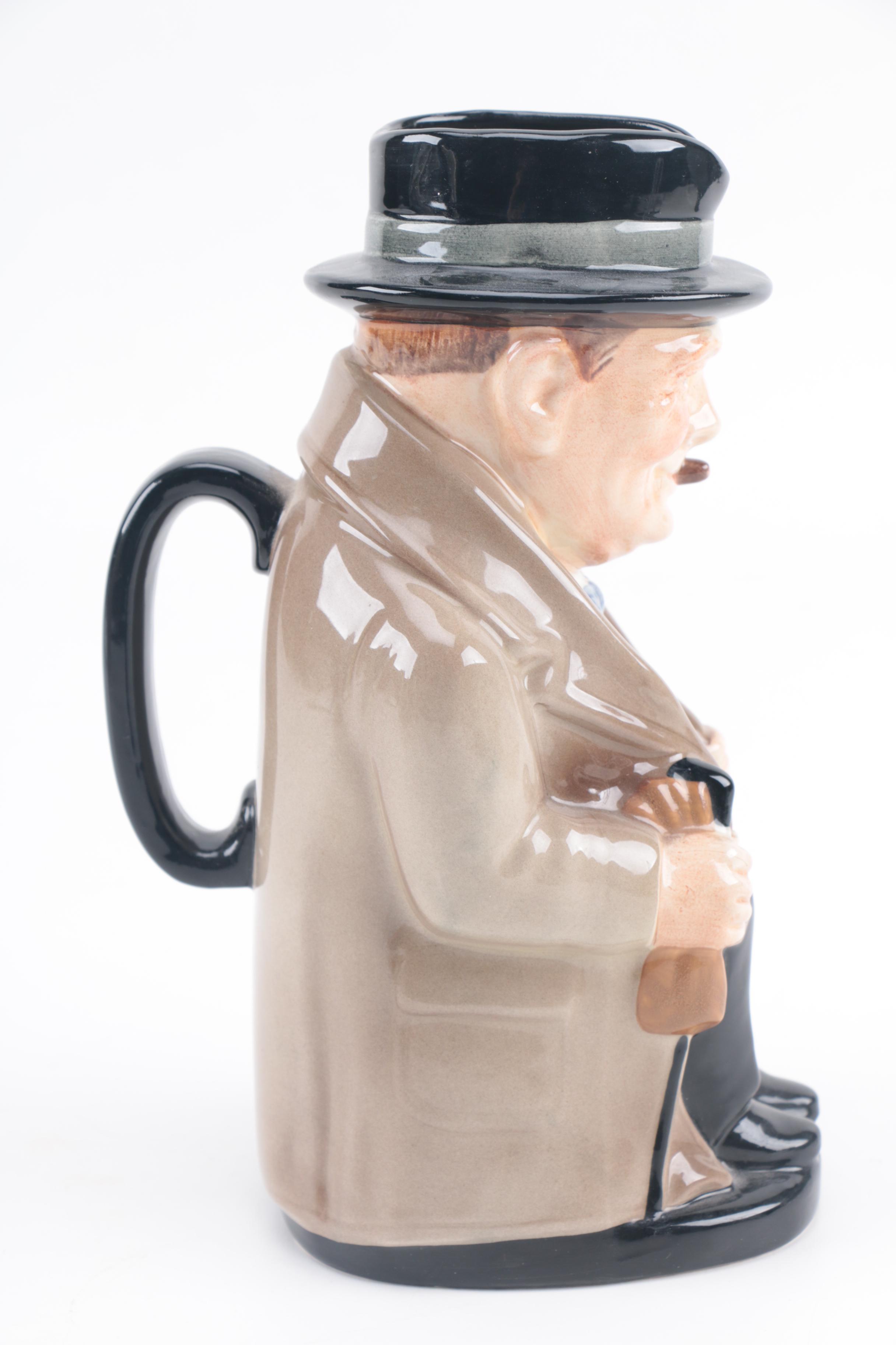 Royal Doulton Ceramic Mugs featuring Winston Churchill