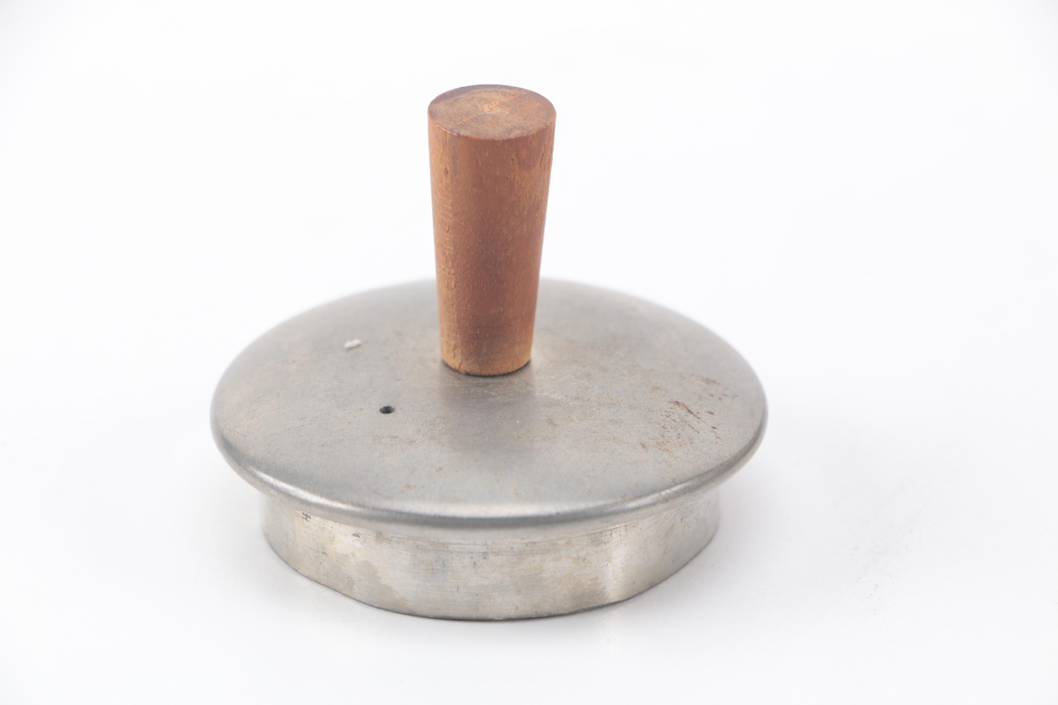 Royal Holland Mid Century Modern Teak and Pewter Serveware