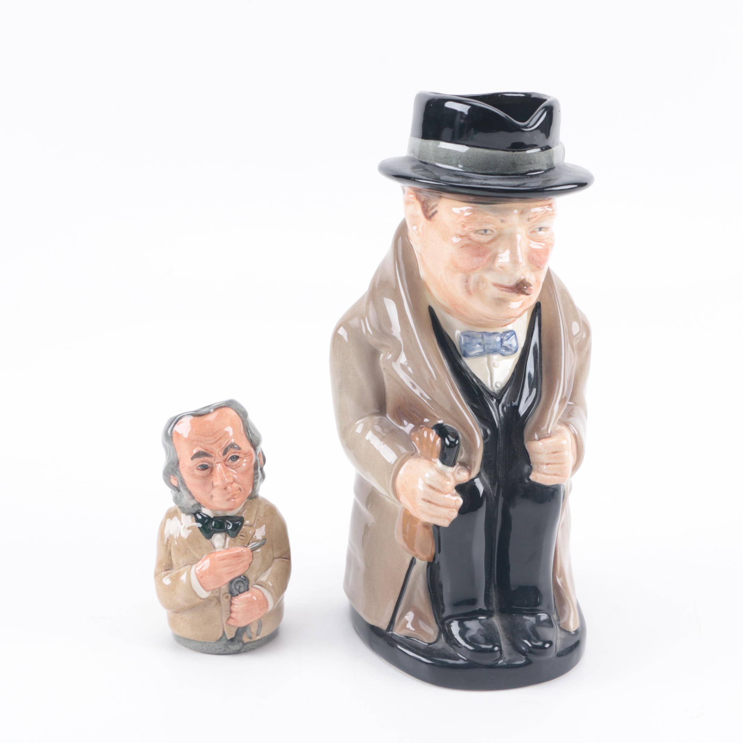 Royal Doulton Ceramic Mugs featuring Winston Churchill