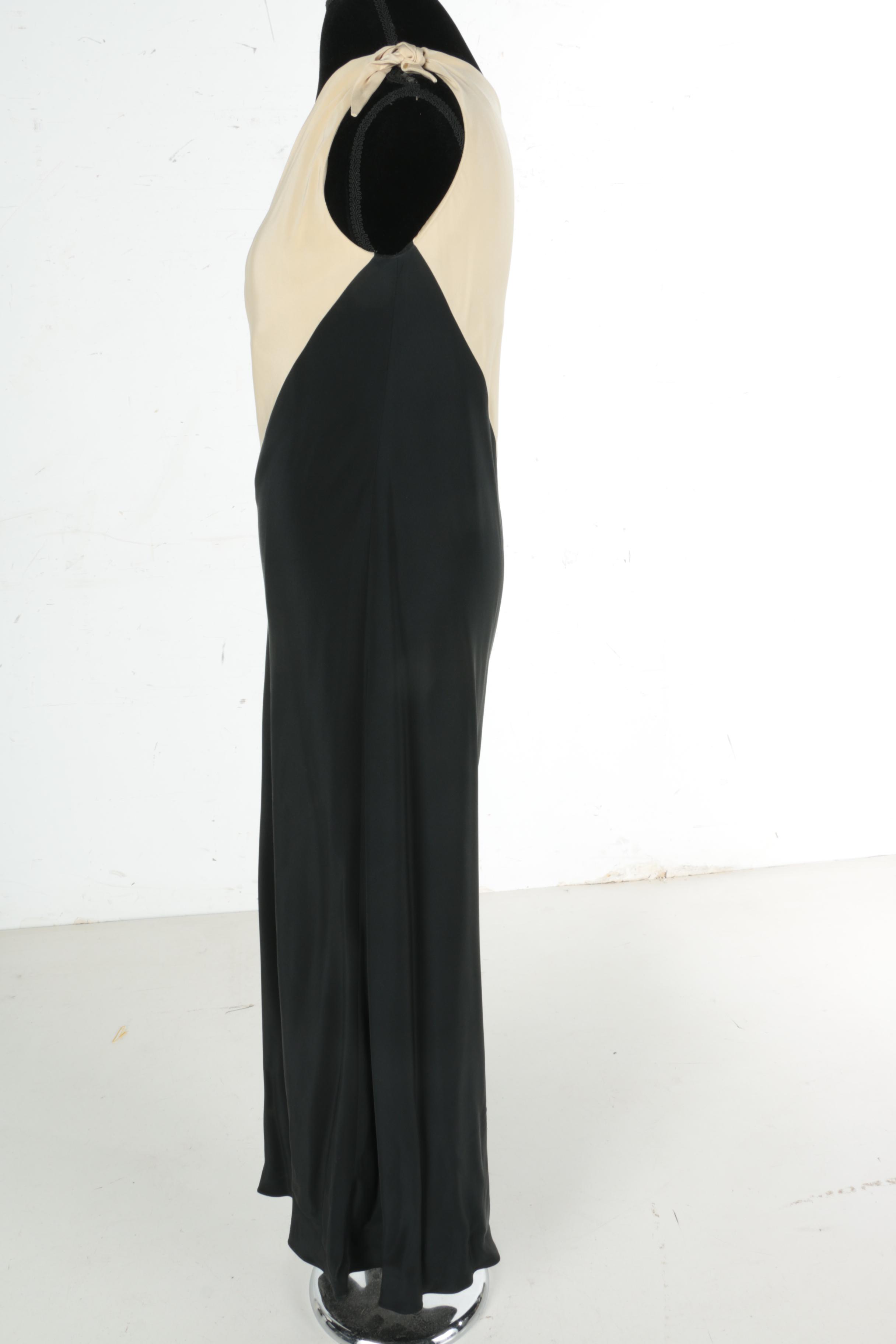 Melinda Eng One Shoulder Silk Dress