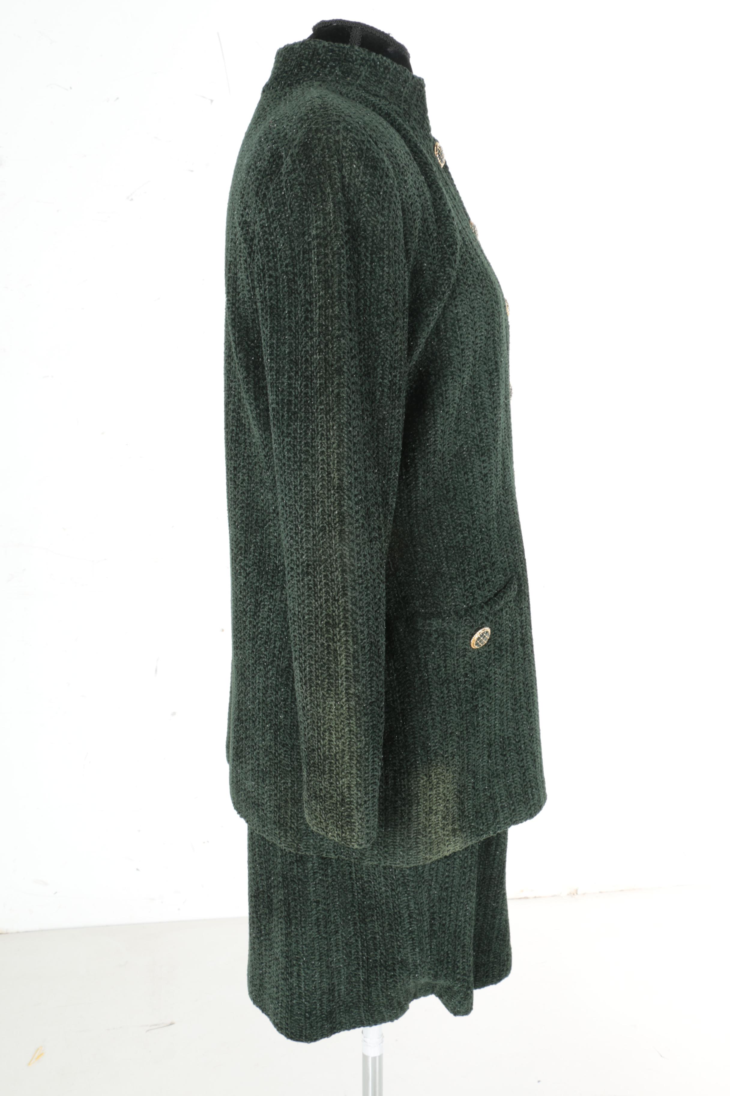 St. John Collection Knit Skirt Suit