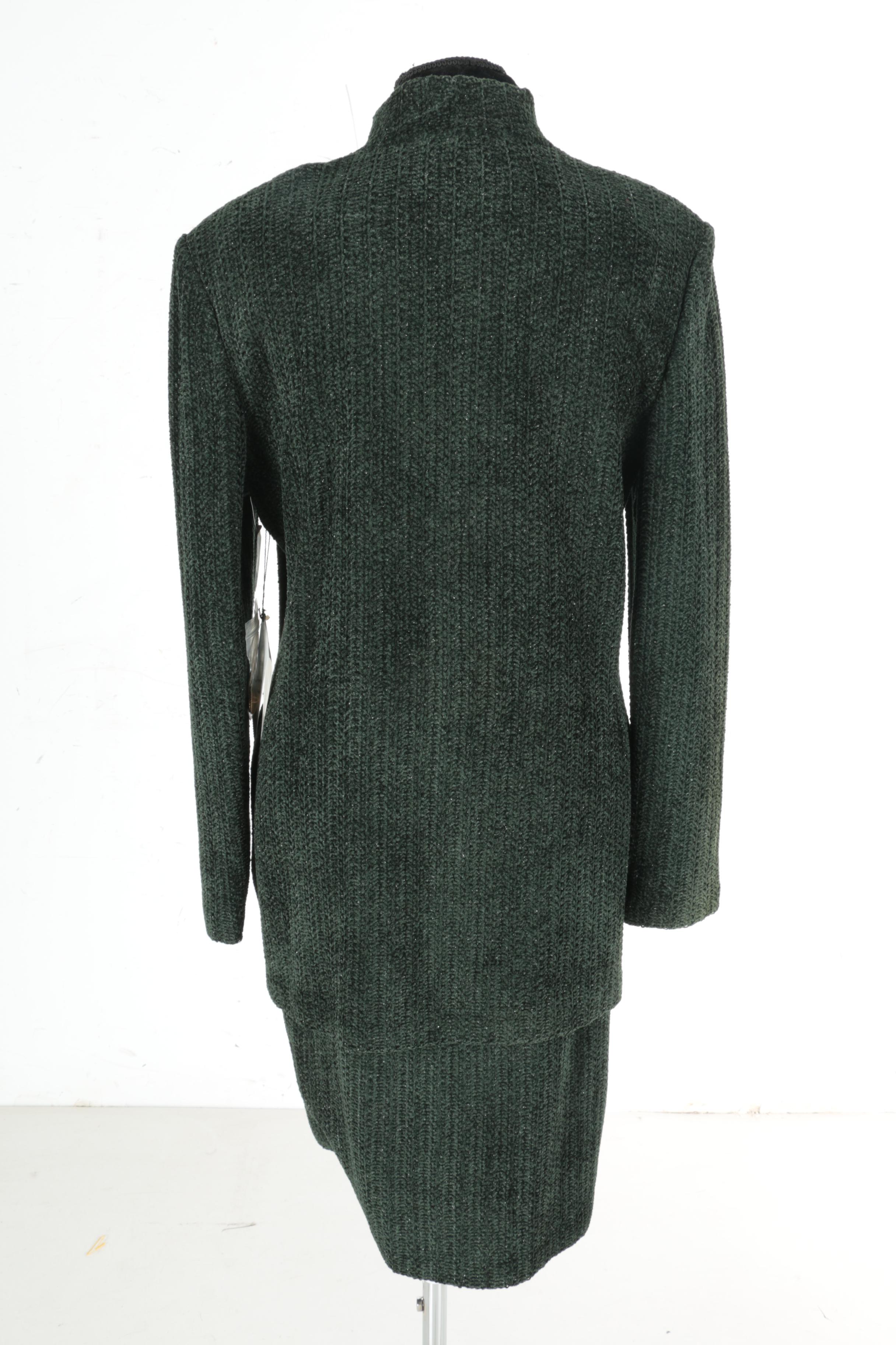 St. John Collection Knit Skirt Suit