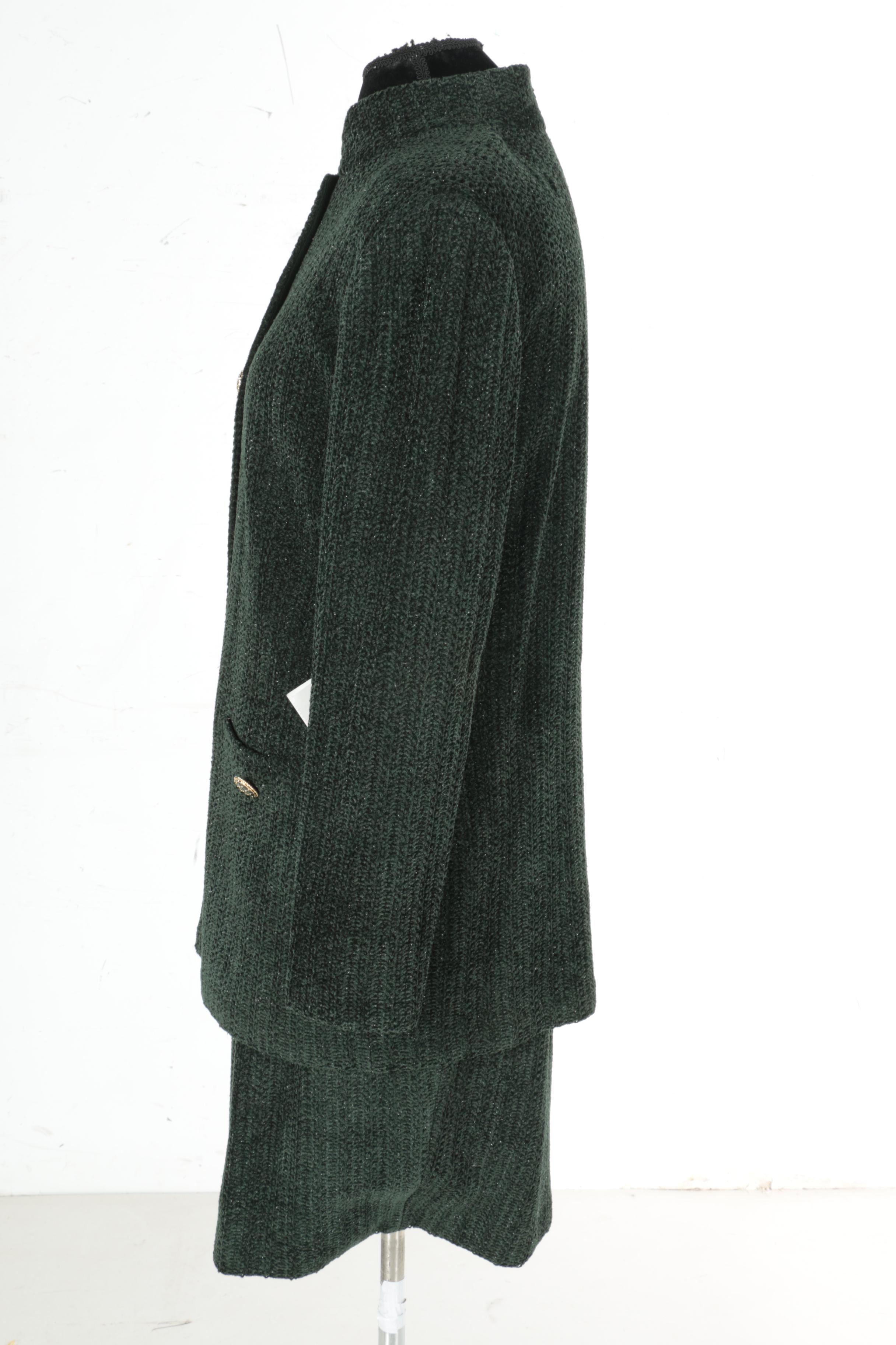 St. John Collection Knit Skirt Suit