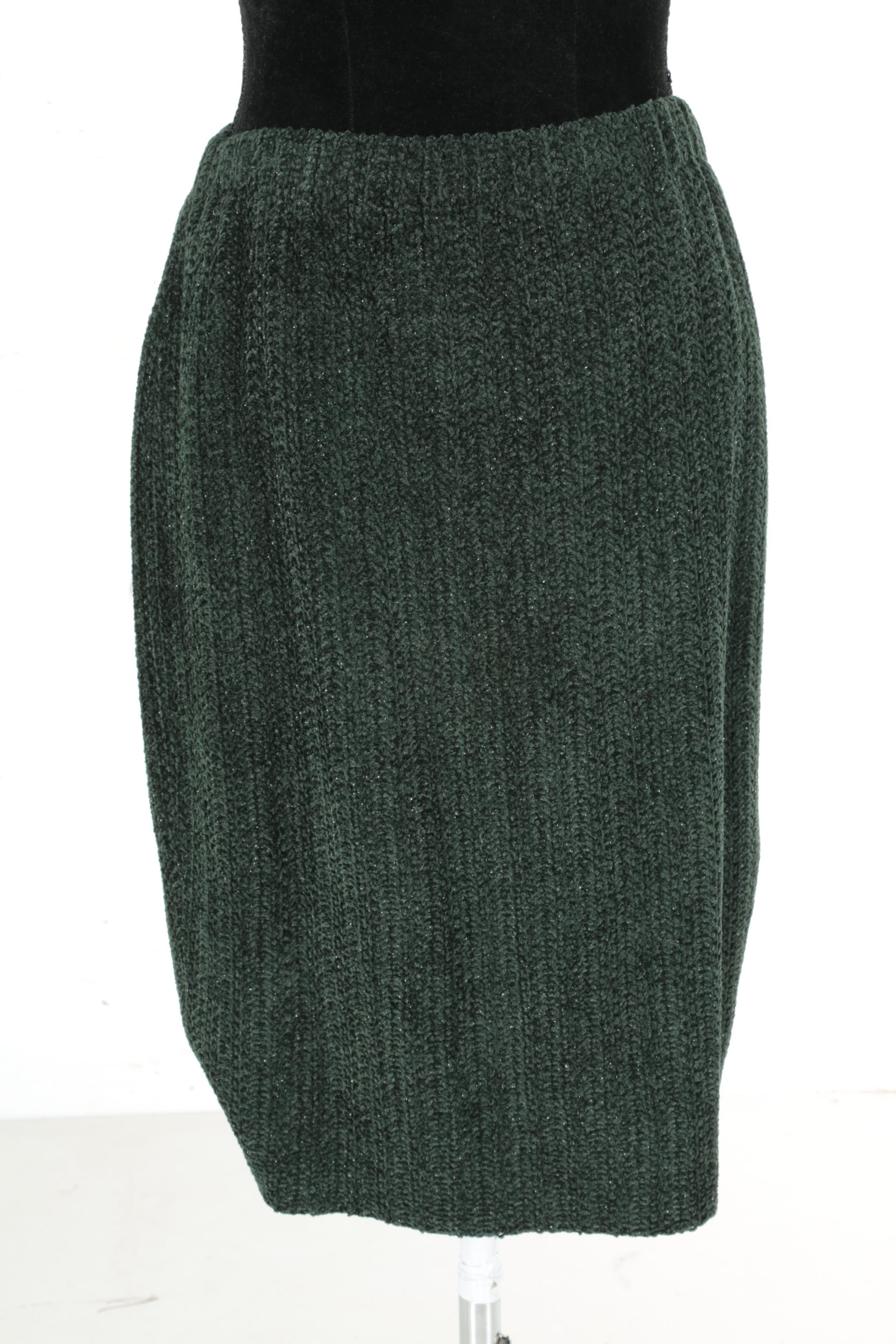 St. John Collection Knit Skirt Suit