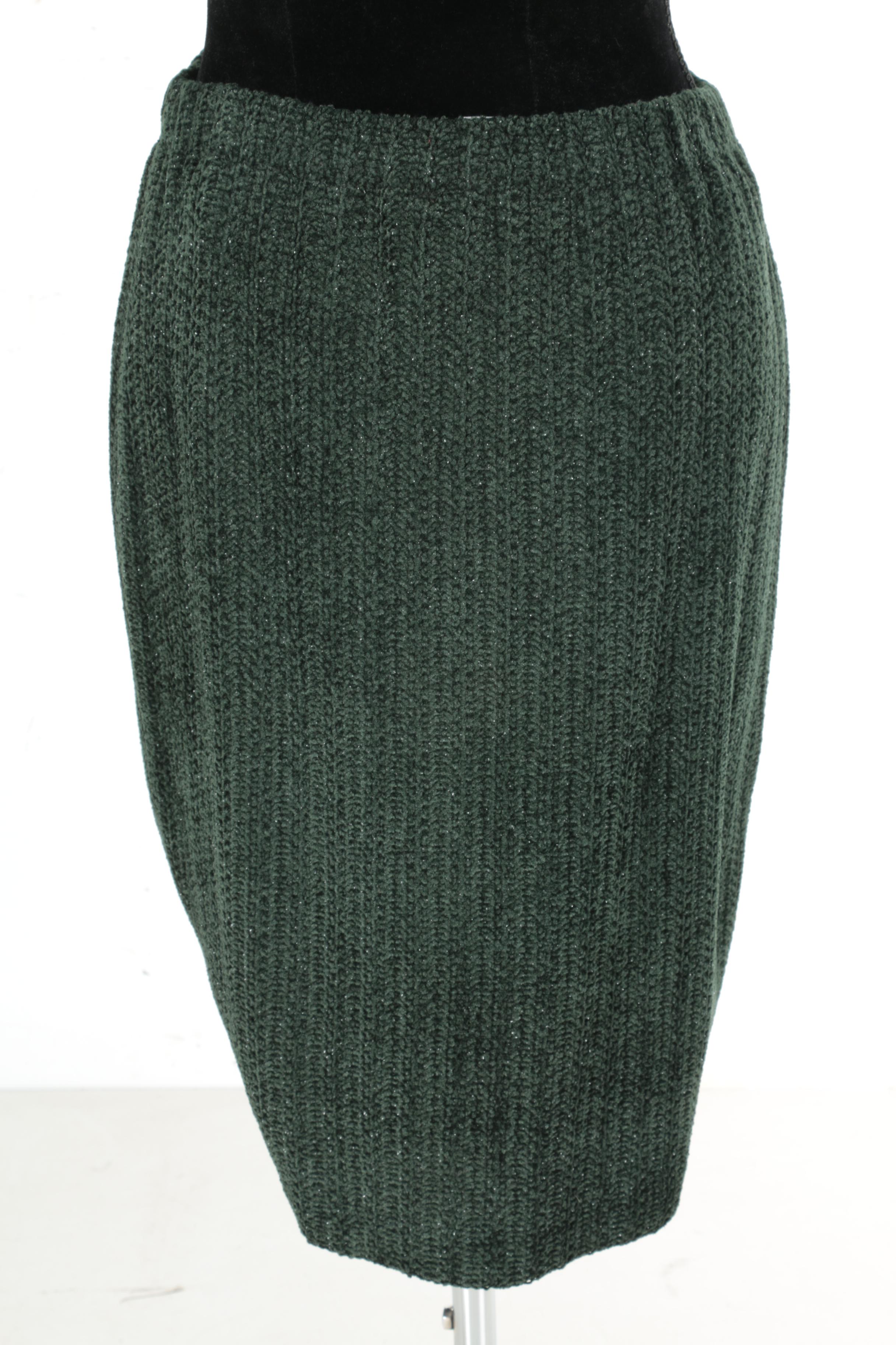 St. John Collection Knit Skirt Suit