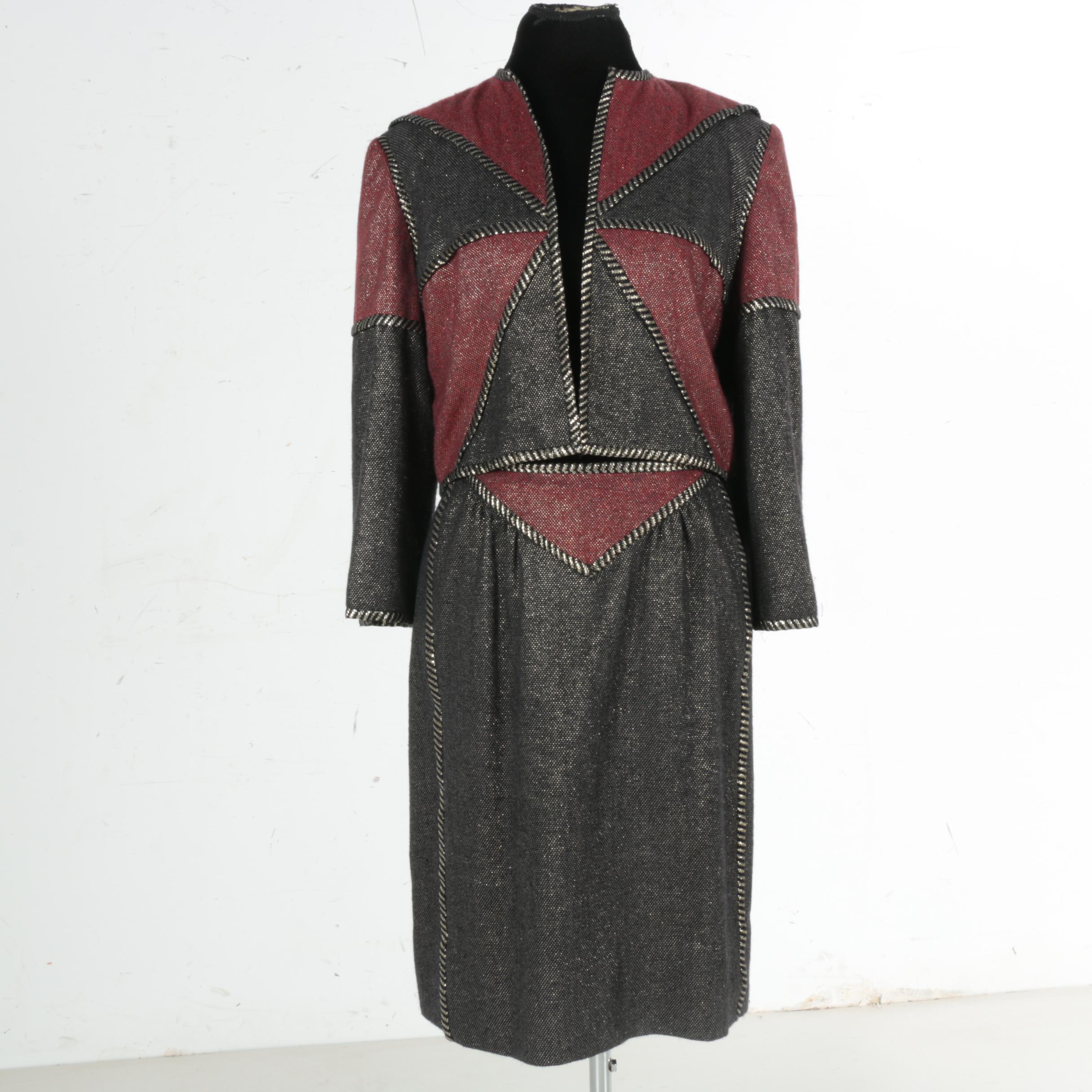 Bob Mackie Skirt Suit