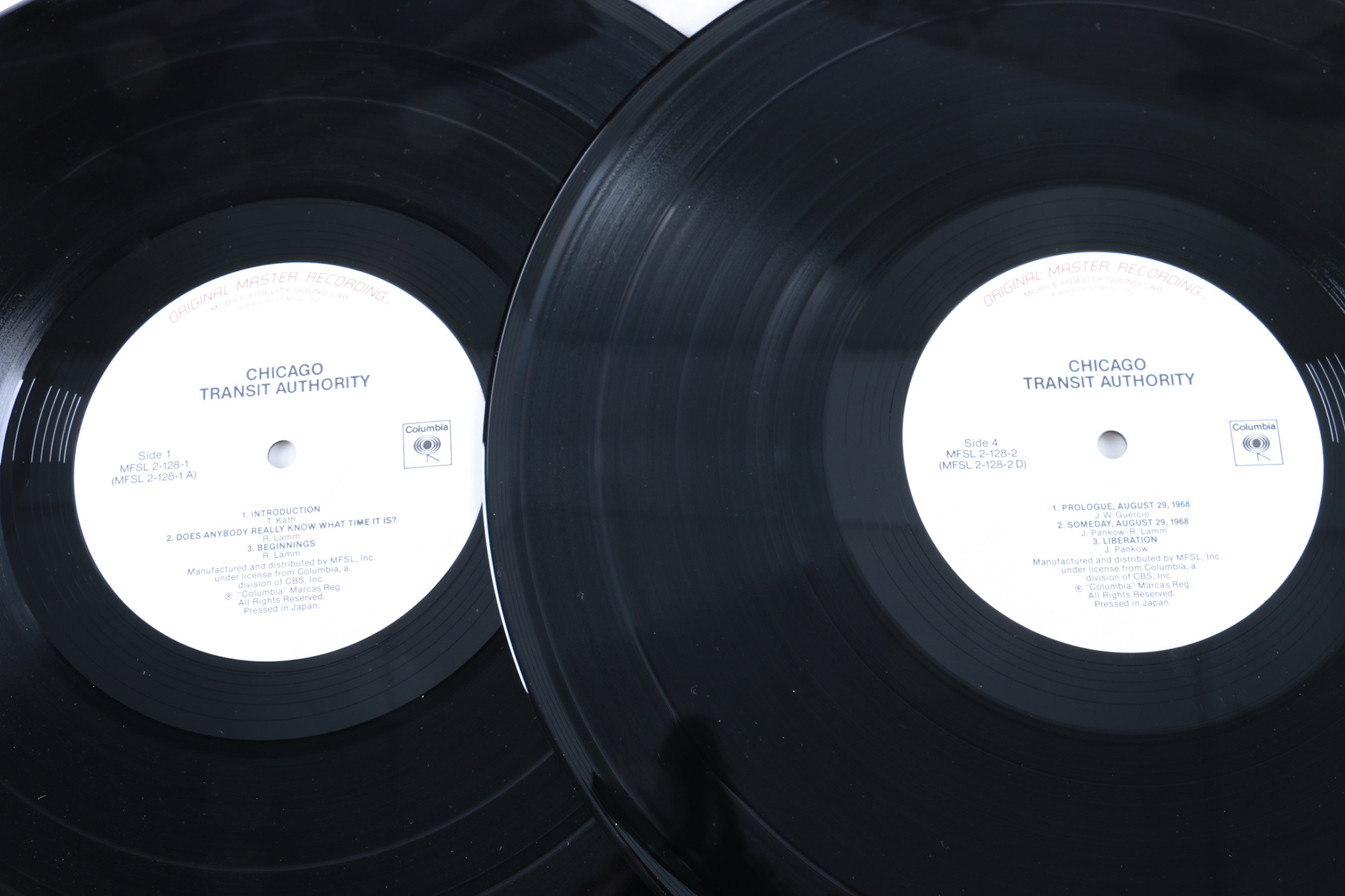 Chicago "Chicago Transit Authority" Original Master Recording Double LP