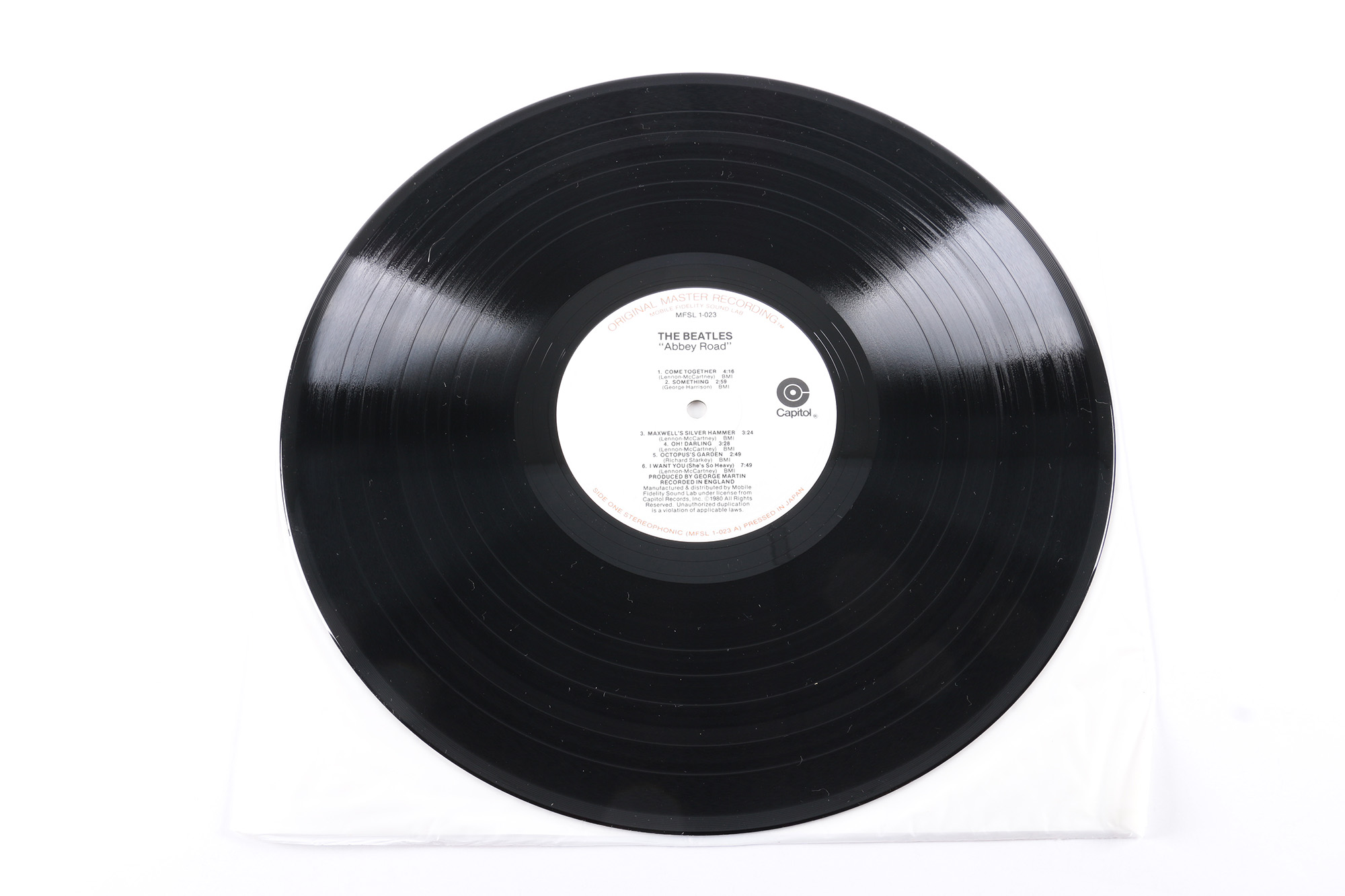 The Beatles "Abbey Road" Original Master Recording LP