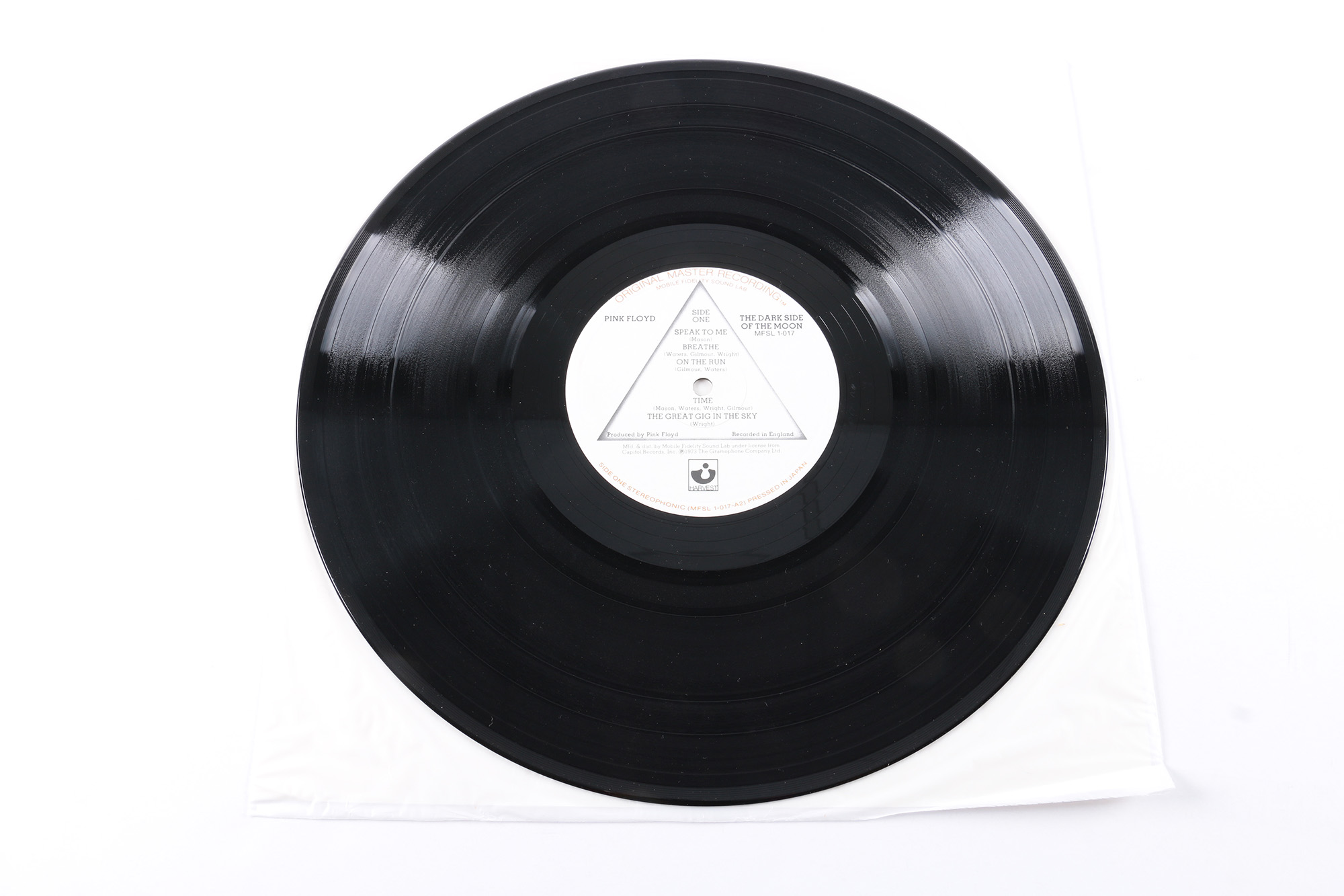 Pink Floyd "Dark Side of the Moon" Original Master Recording LP