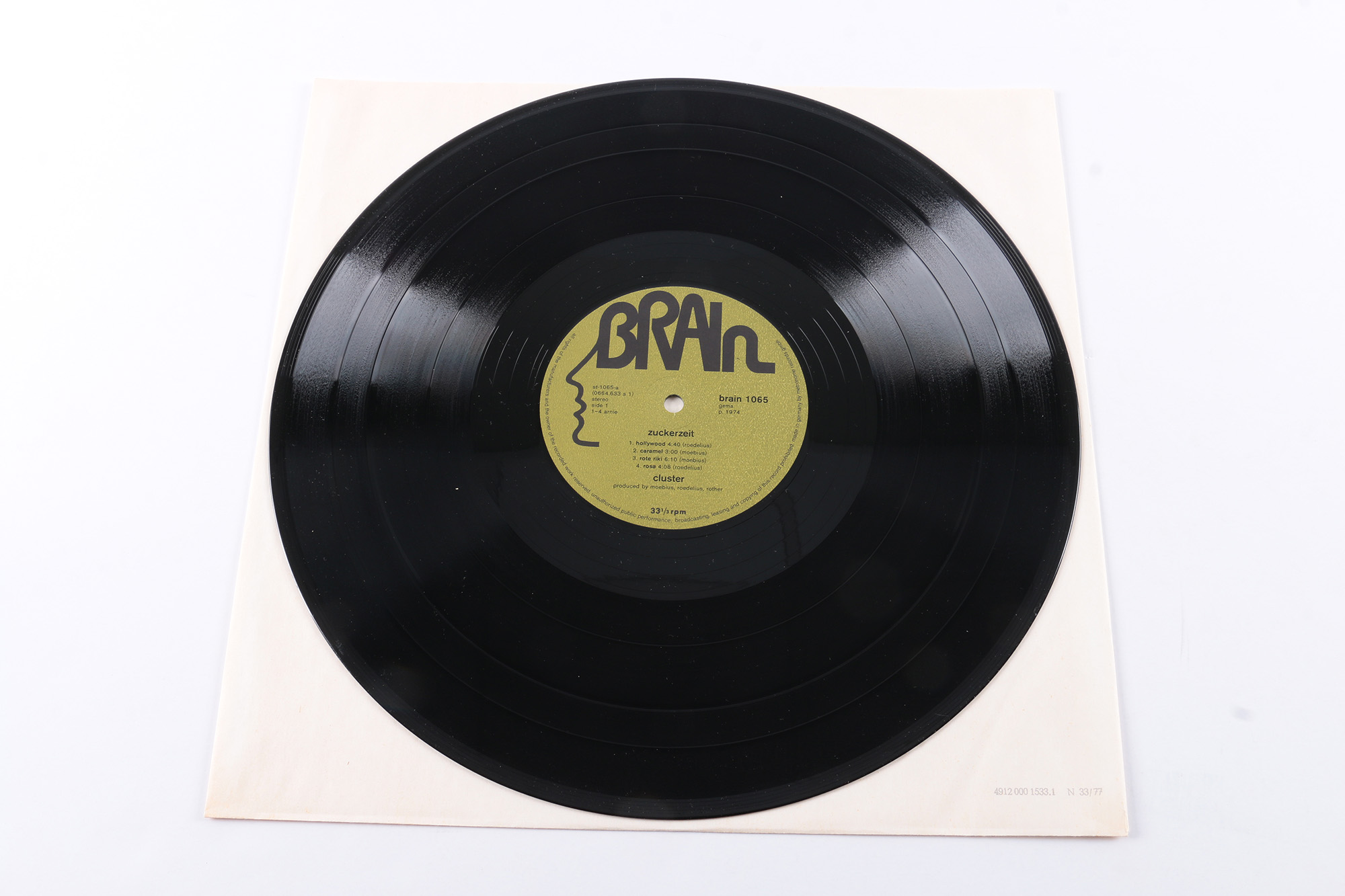 Cluster "Zuckerzeit" Original German Pressing LP