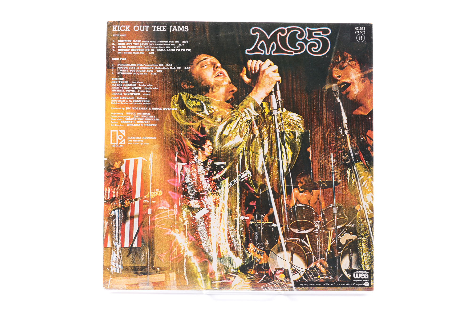 MC5 "Kick Out The Jams" Original French Pressing LP