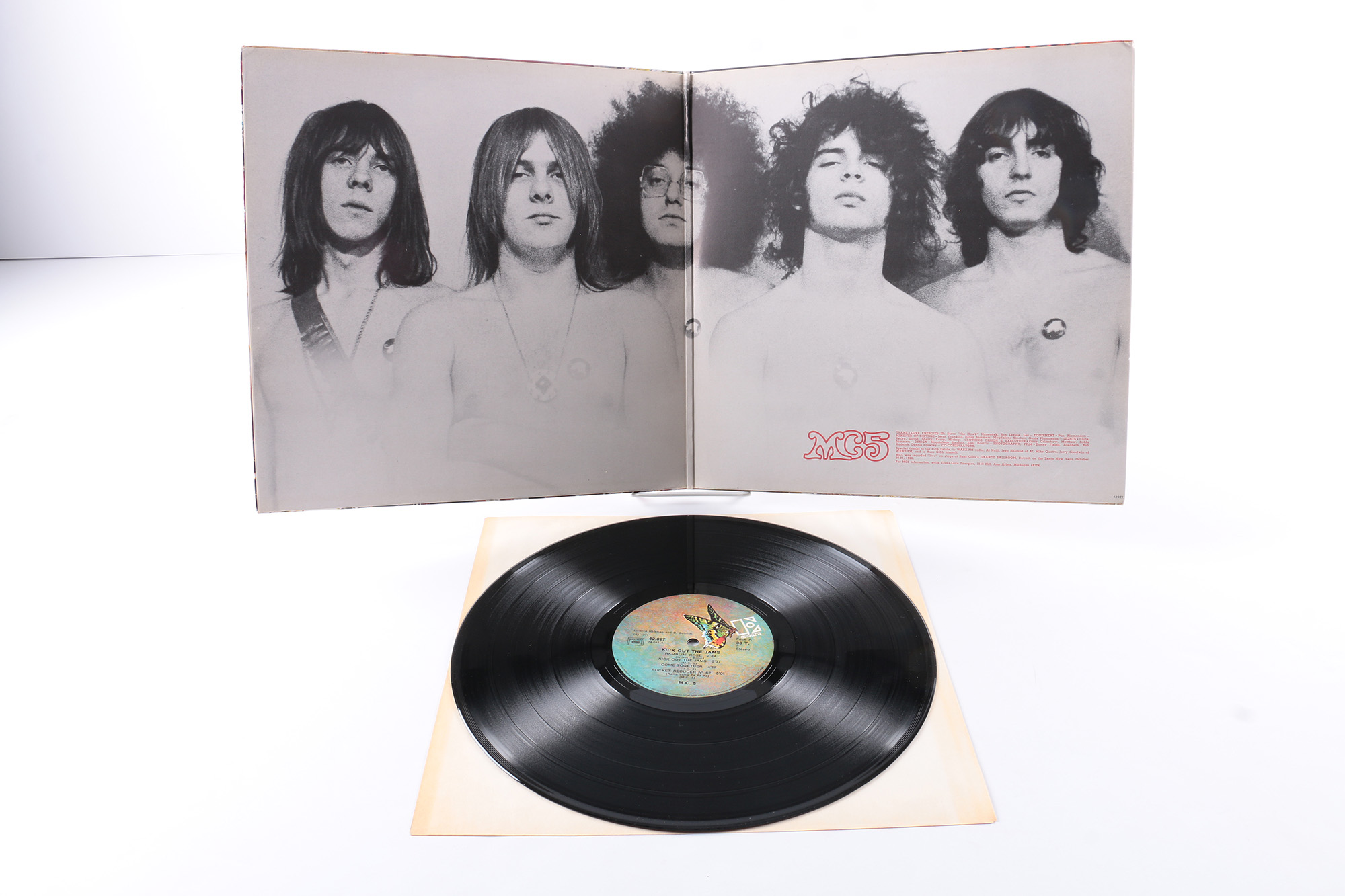 MC5 "Kick Out The Jams" Original French Pressing LP