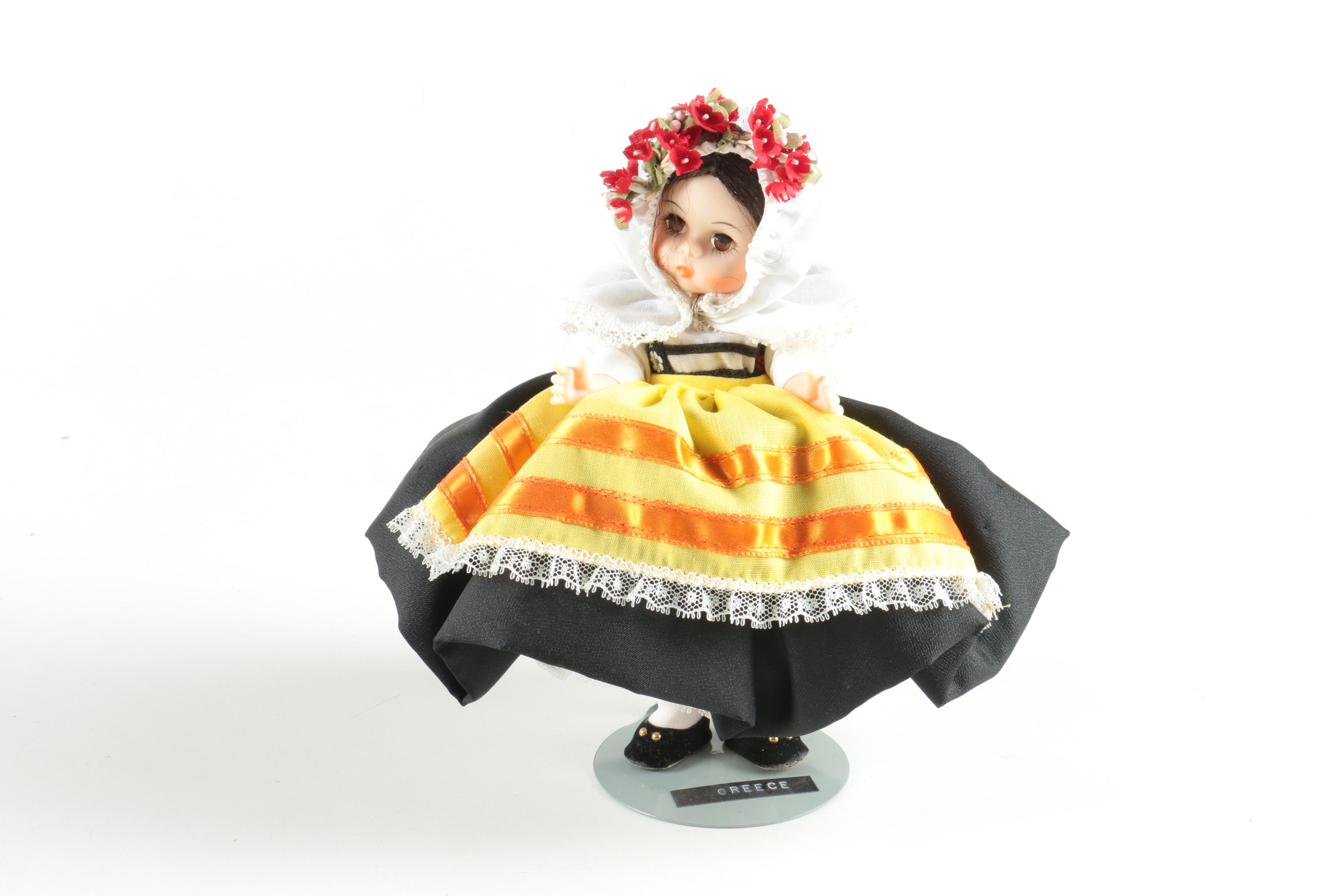 Collection of Vintage Madame Alexander "International Series" Dolls