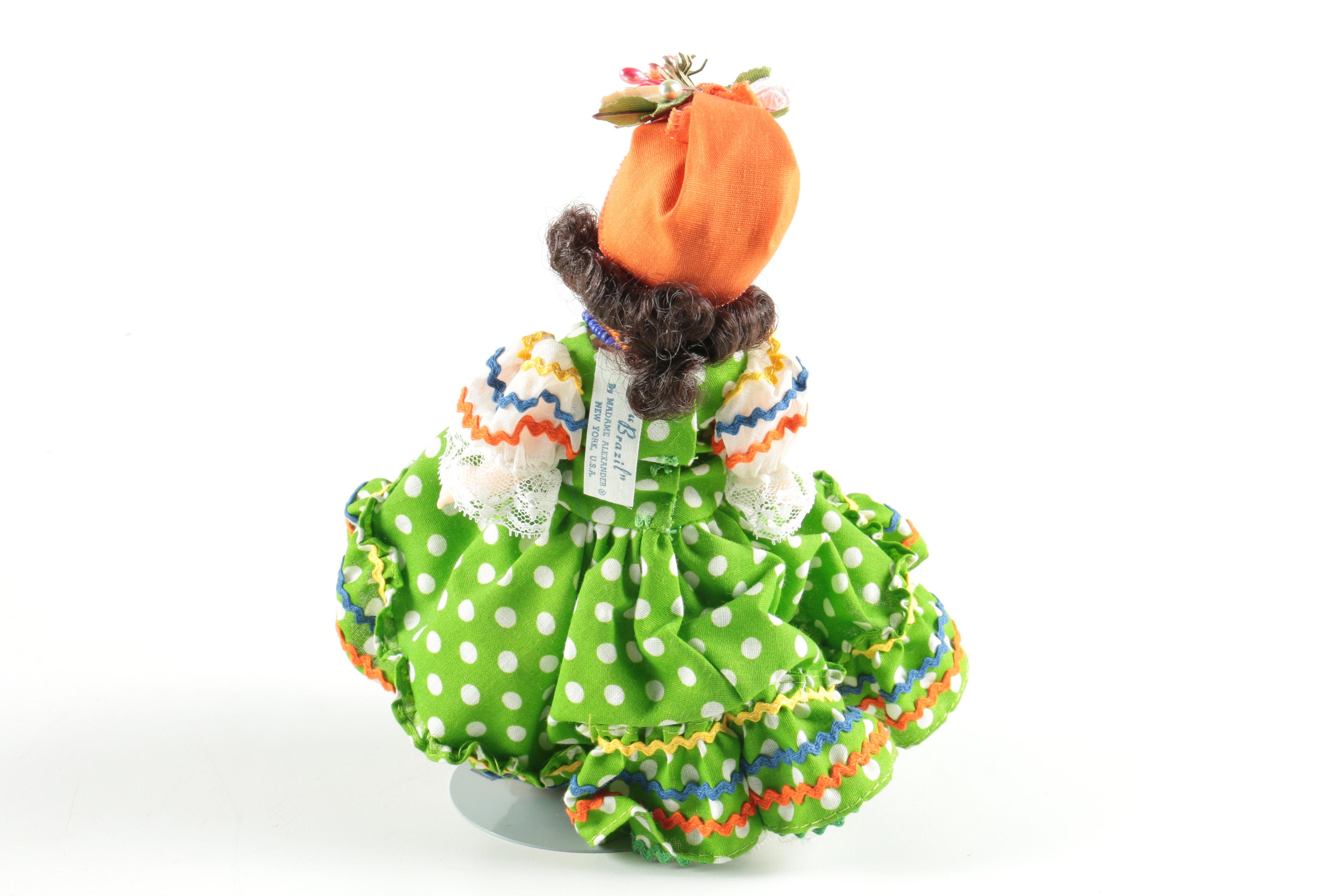 Collection of Vintage Madame Alexander "International Series" Dolls