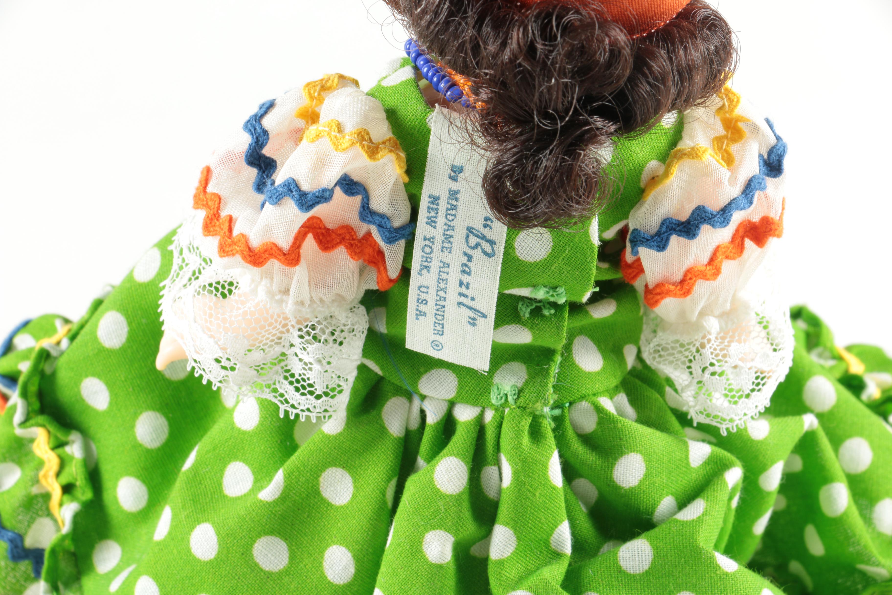 Collection of Vintage Madame Alexander "International Series" Dolls