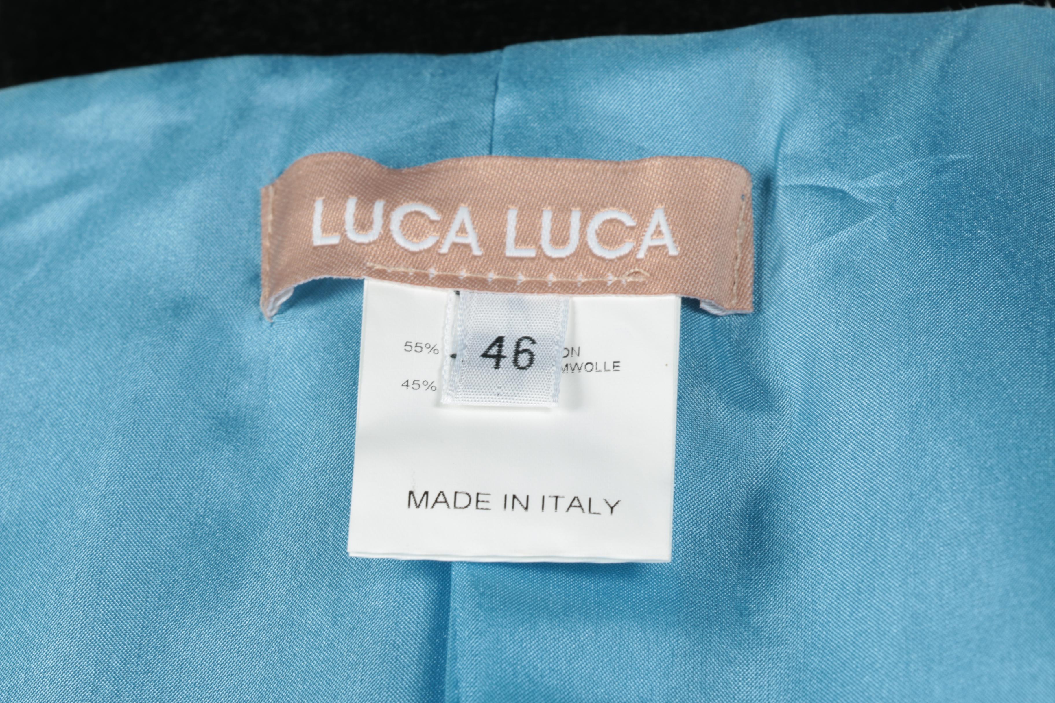 Luca Luca Blue Skirt Suit