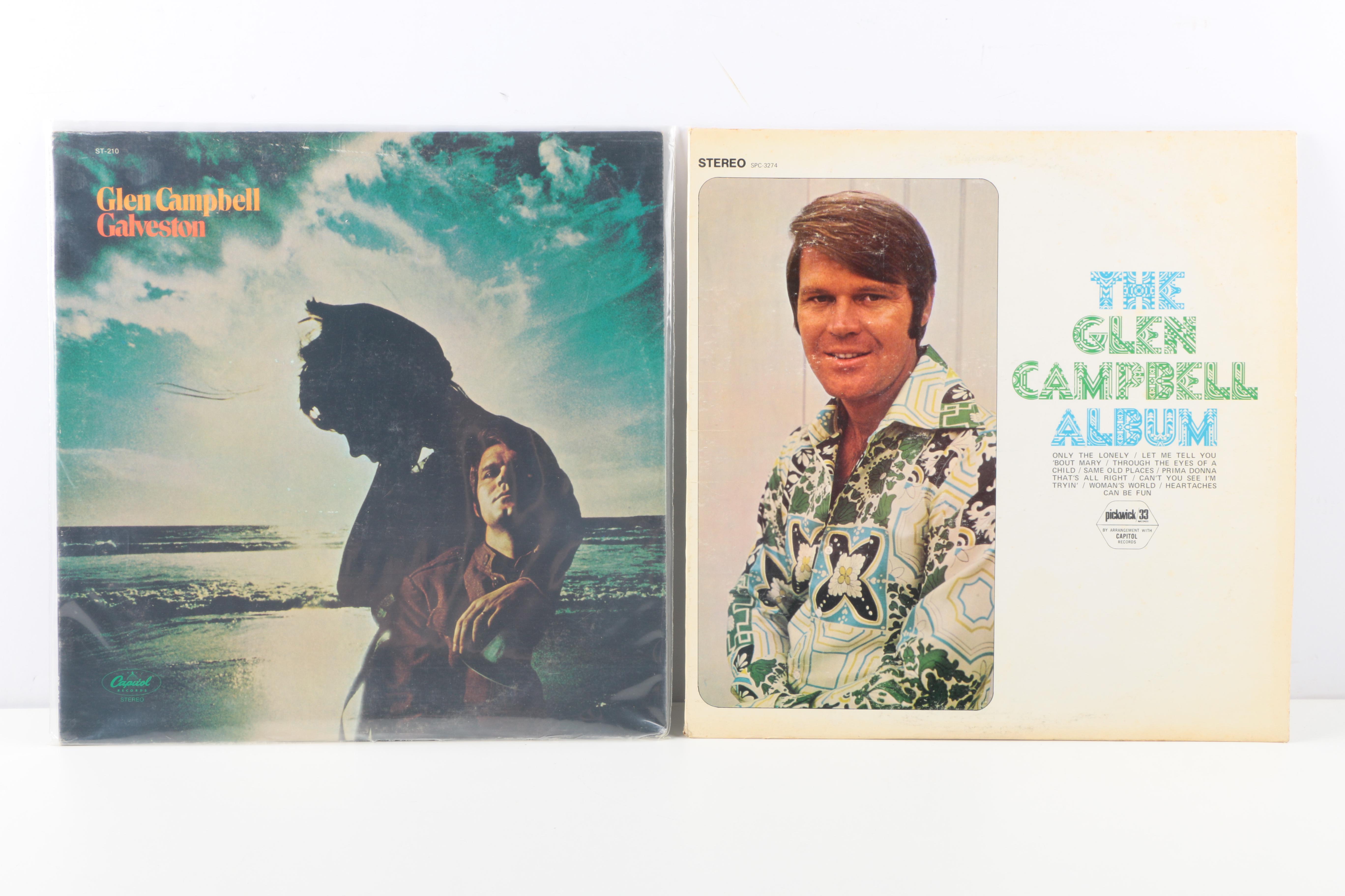 Glen Campbell and Bobbie Gentry LPs Including "Wichita Lineman"