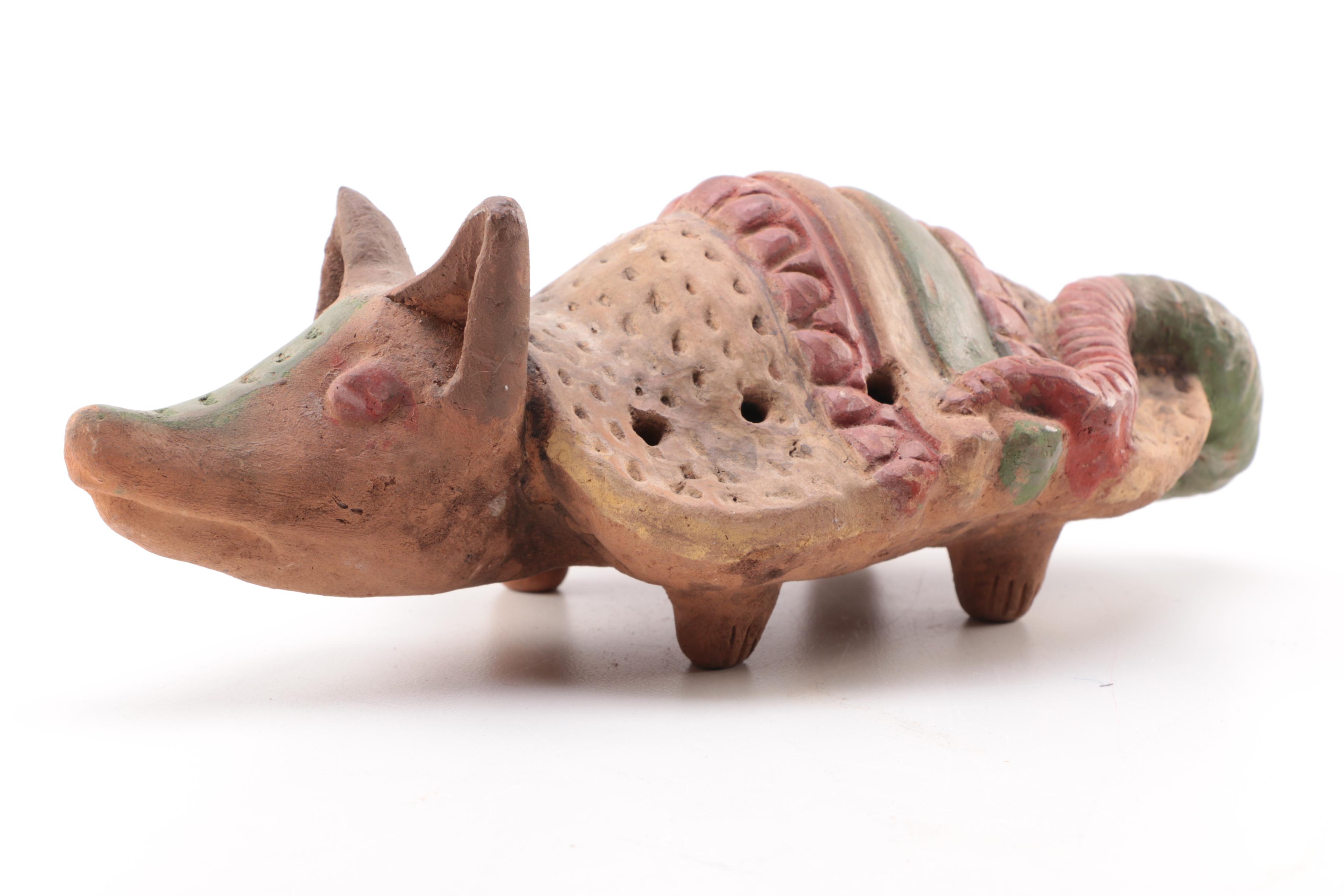 Handmade Clay Animal Form Whistles