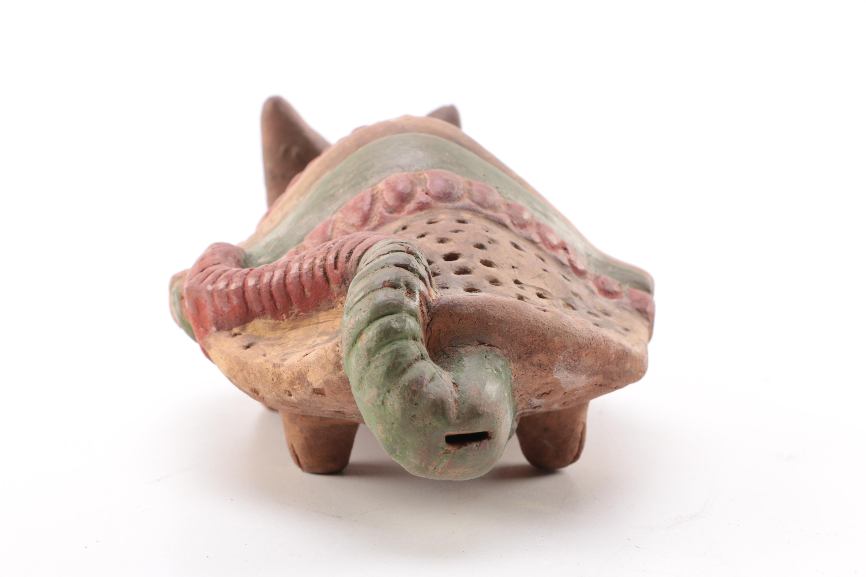 Handmade Clay Animal Form Whistles