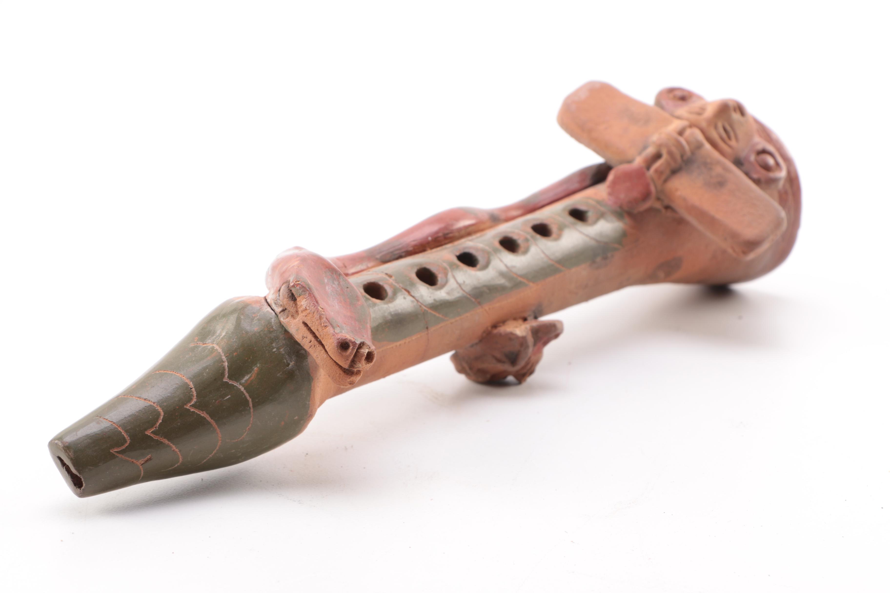 Handmade Clay Animal Form Whistles