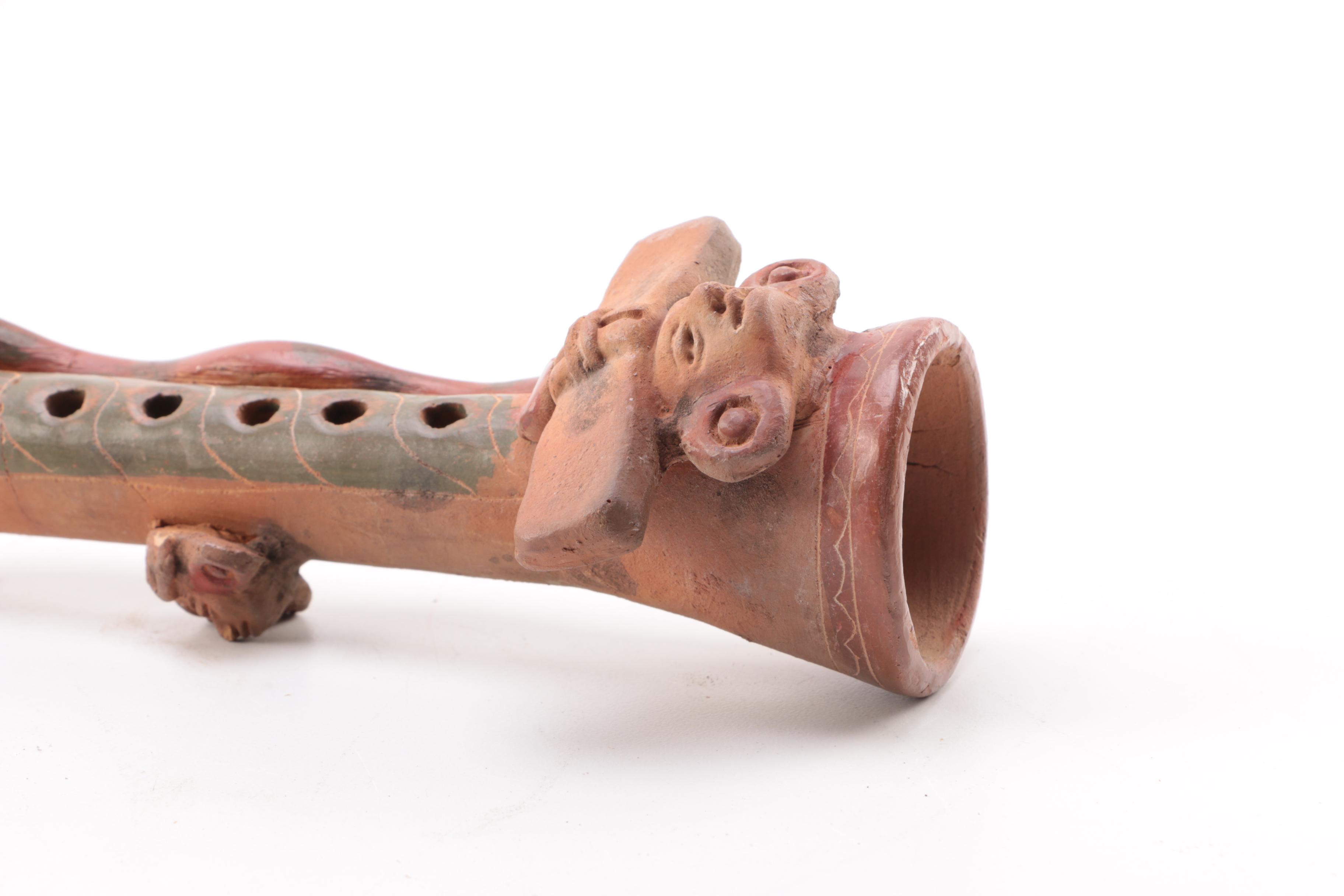 Handmade Clay Animal Form Whistles