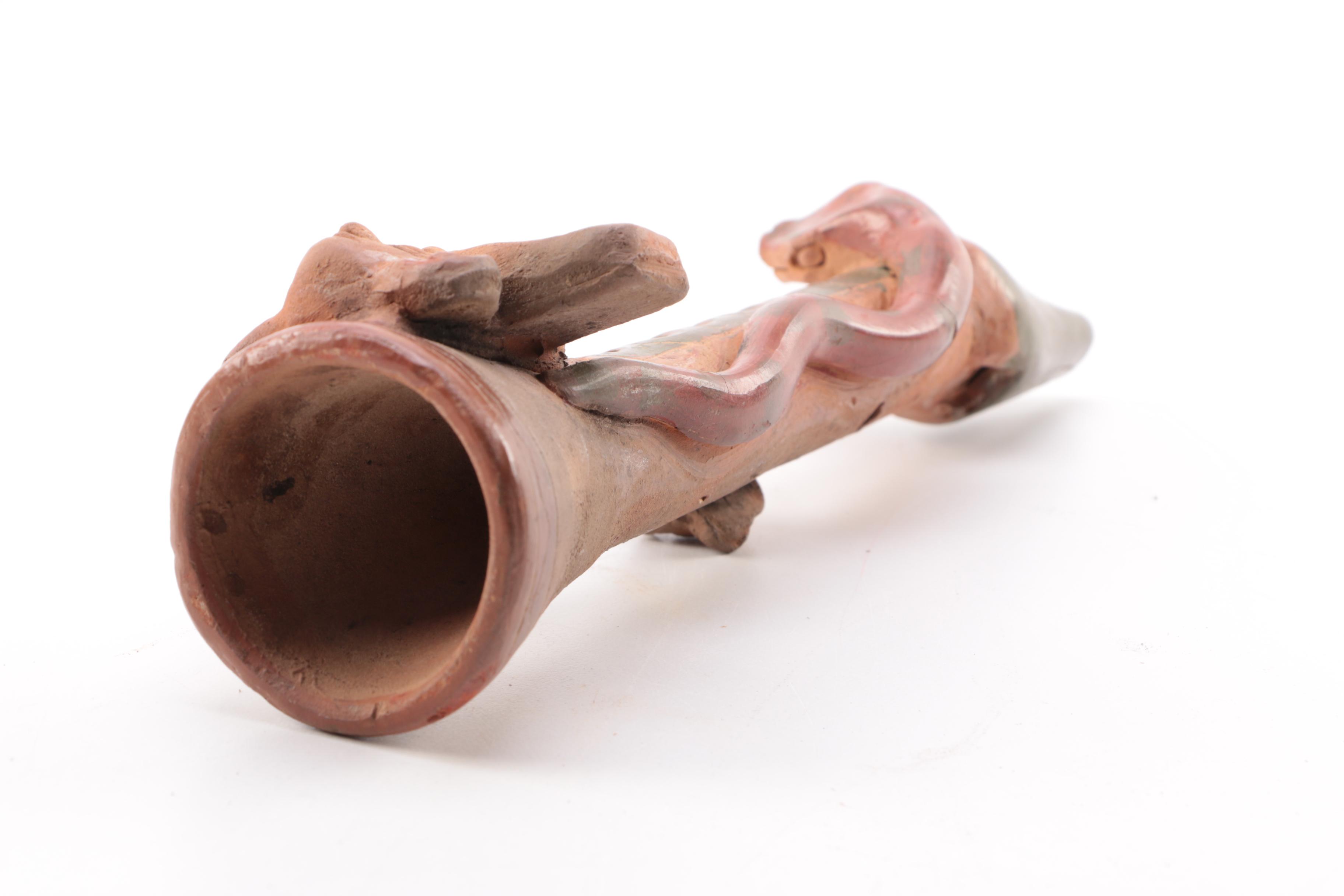 Handmade Clay Animal Form Whistles