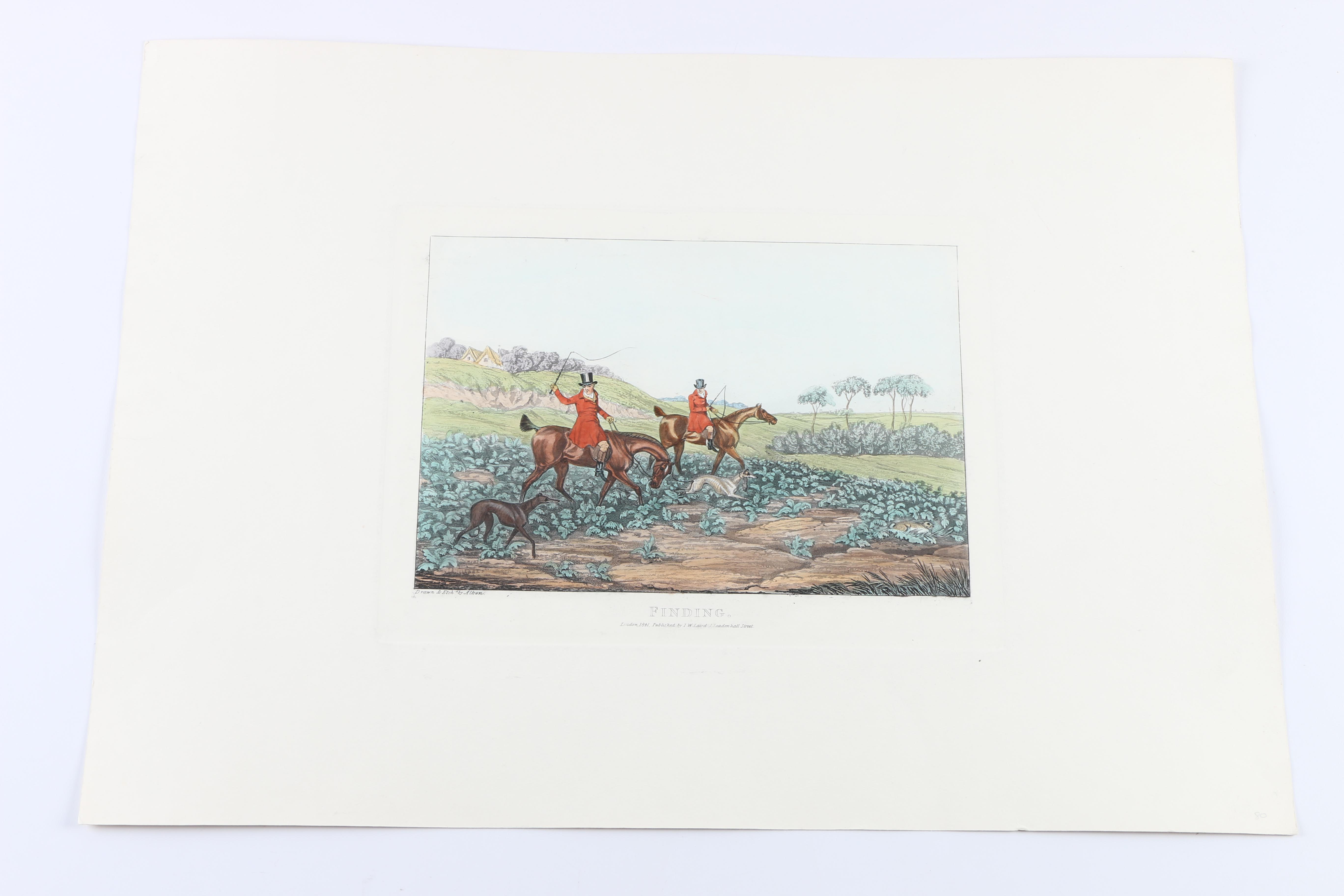 Etchings and Engraving After Alken's Original Hunting Scenes