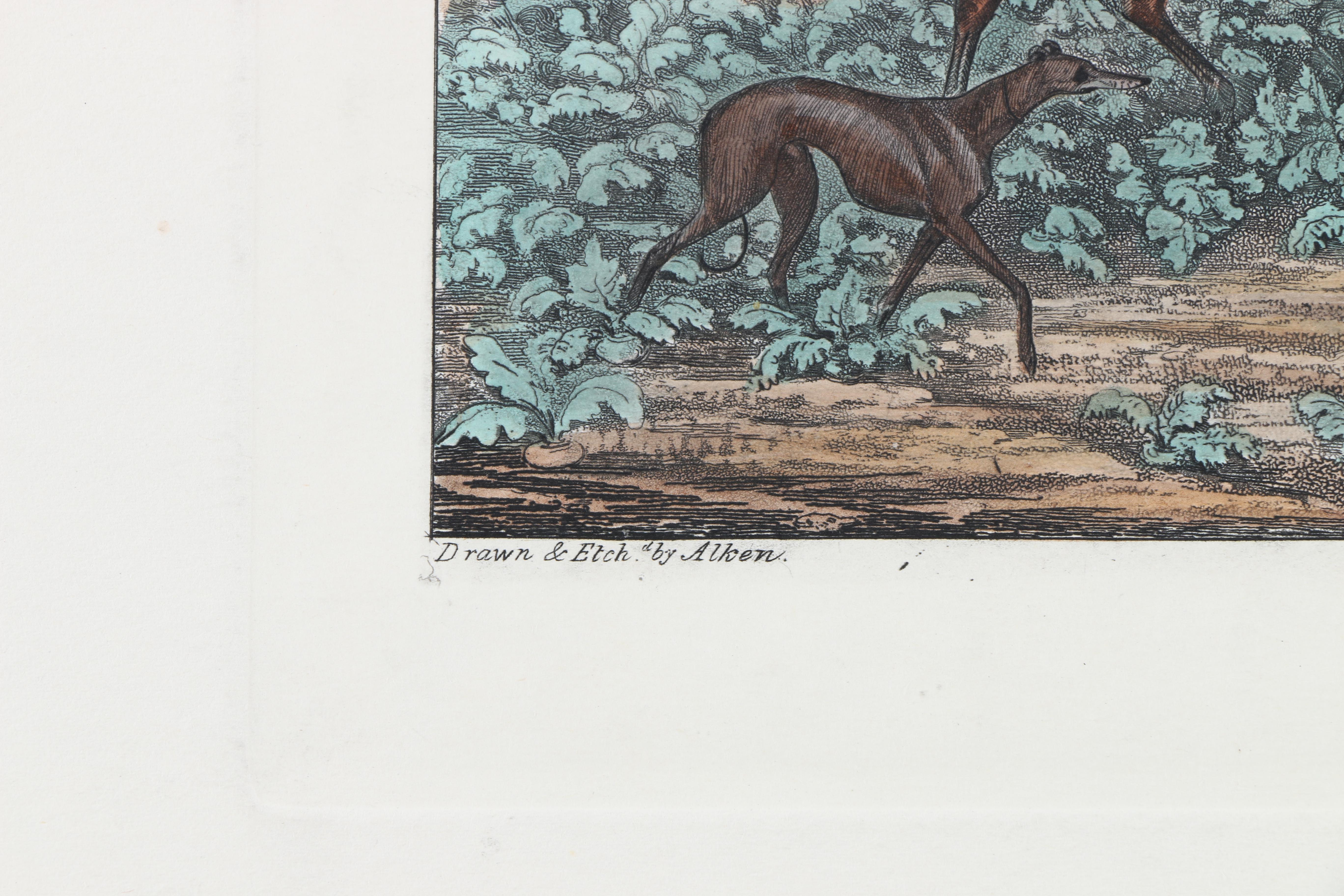 Etchings and Engraving After Alken's Original Hunting Scenes