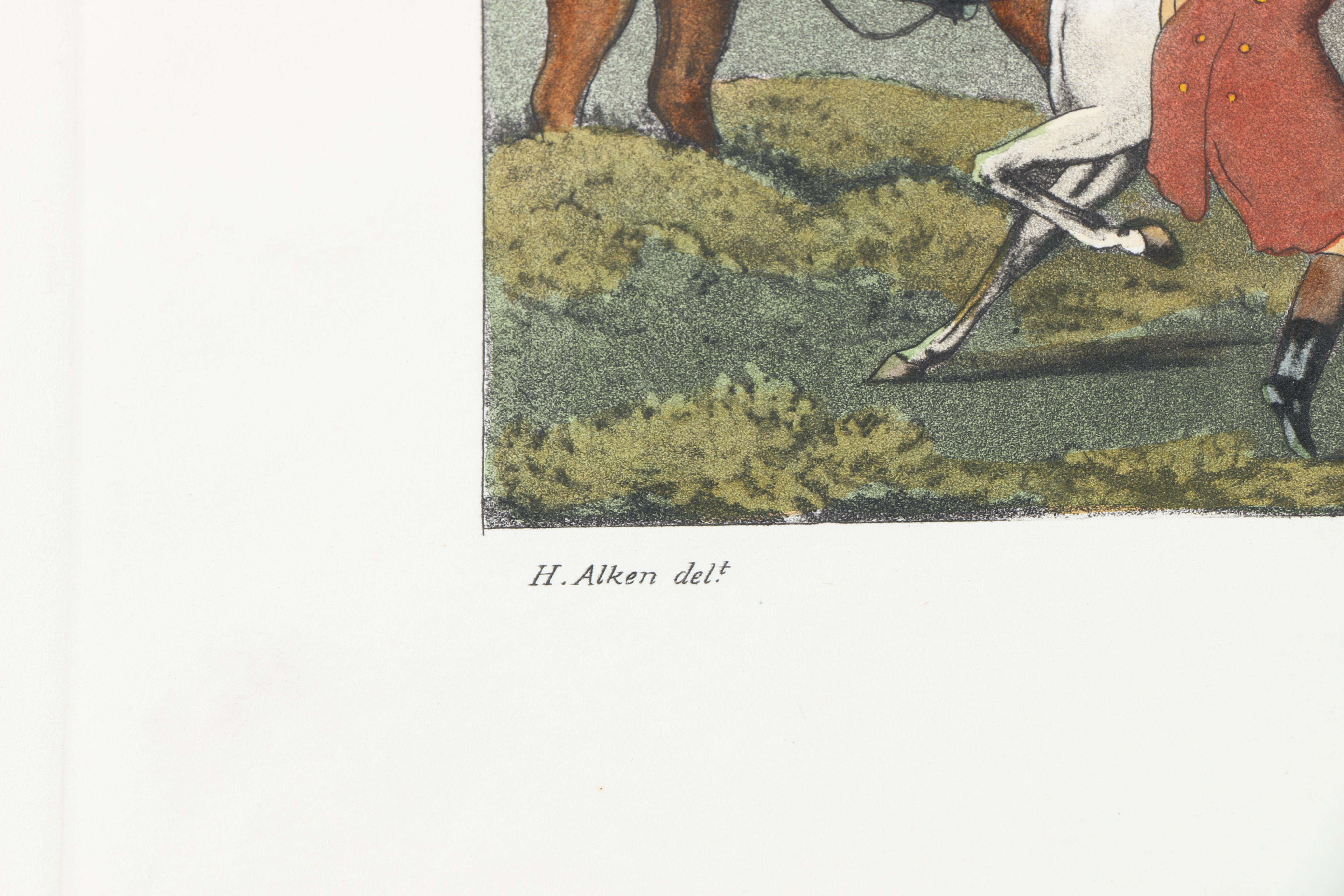 Etchings and Engraving After Alken's Original Hunting Scenes