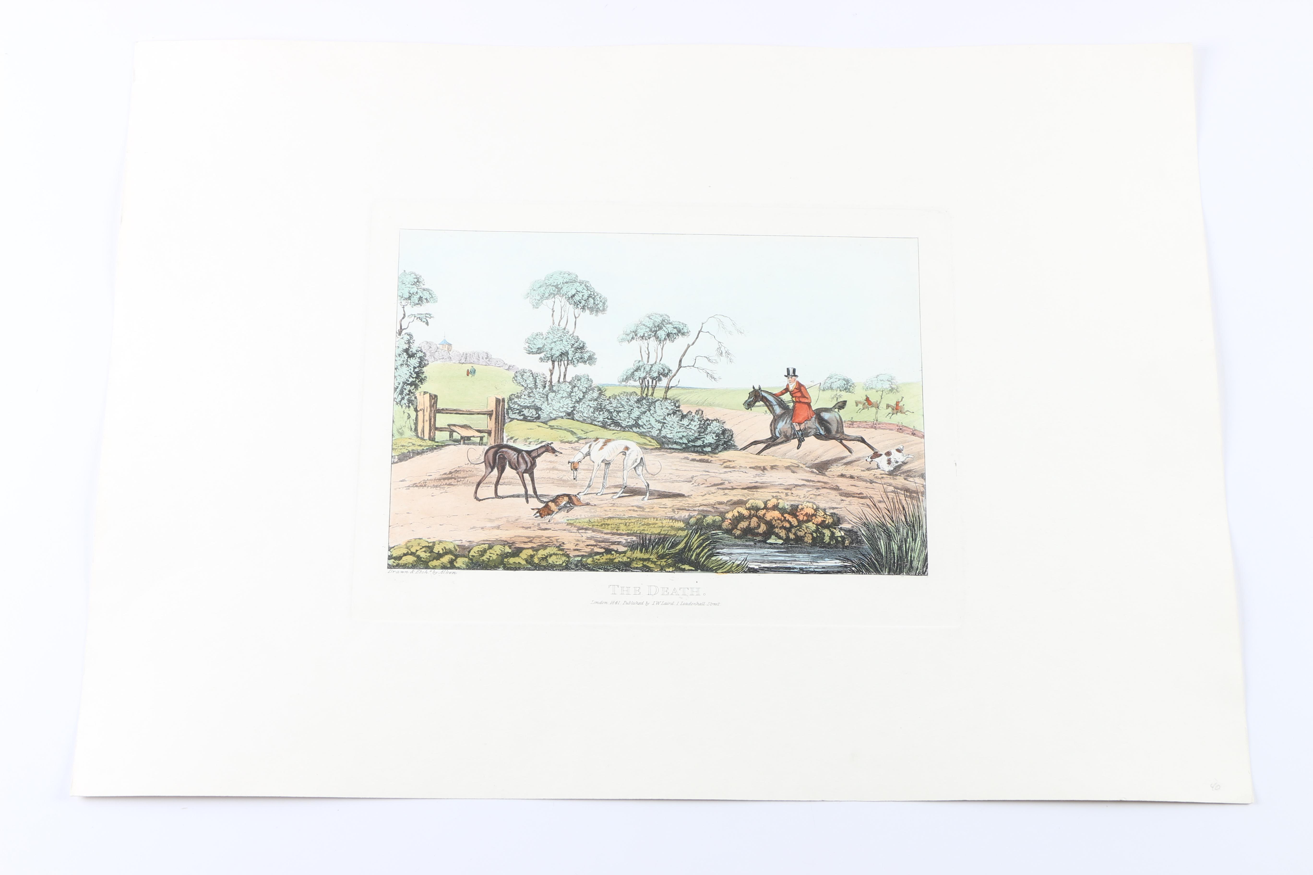 Etchings and Engraving After Alken's Original Hunting Scenes