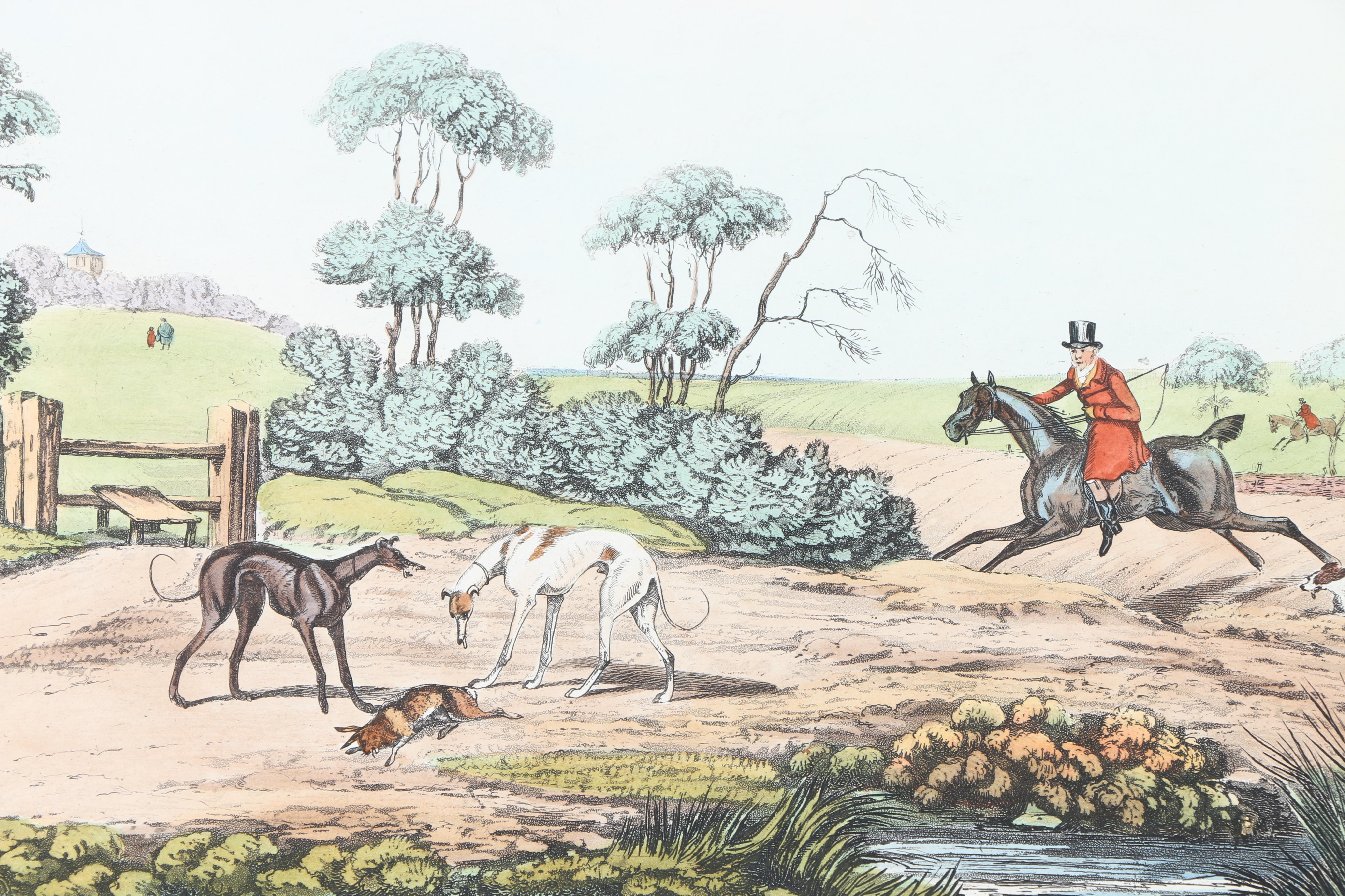 Etchings and Engraving After Alken's Original Hunting Scenes