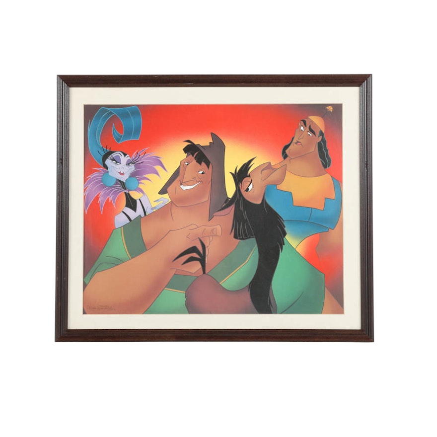 Offset Lithograph "The Emperor's New Groove" Poster