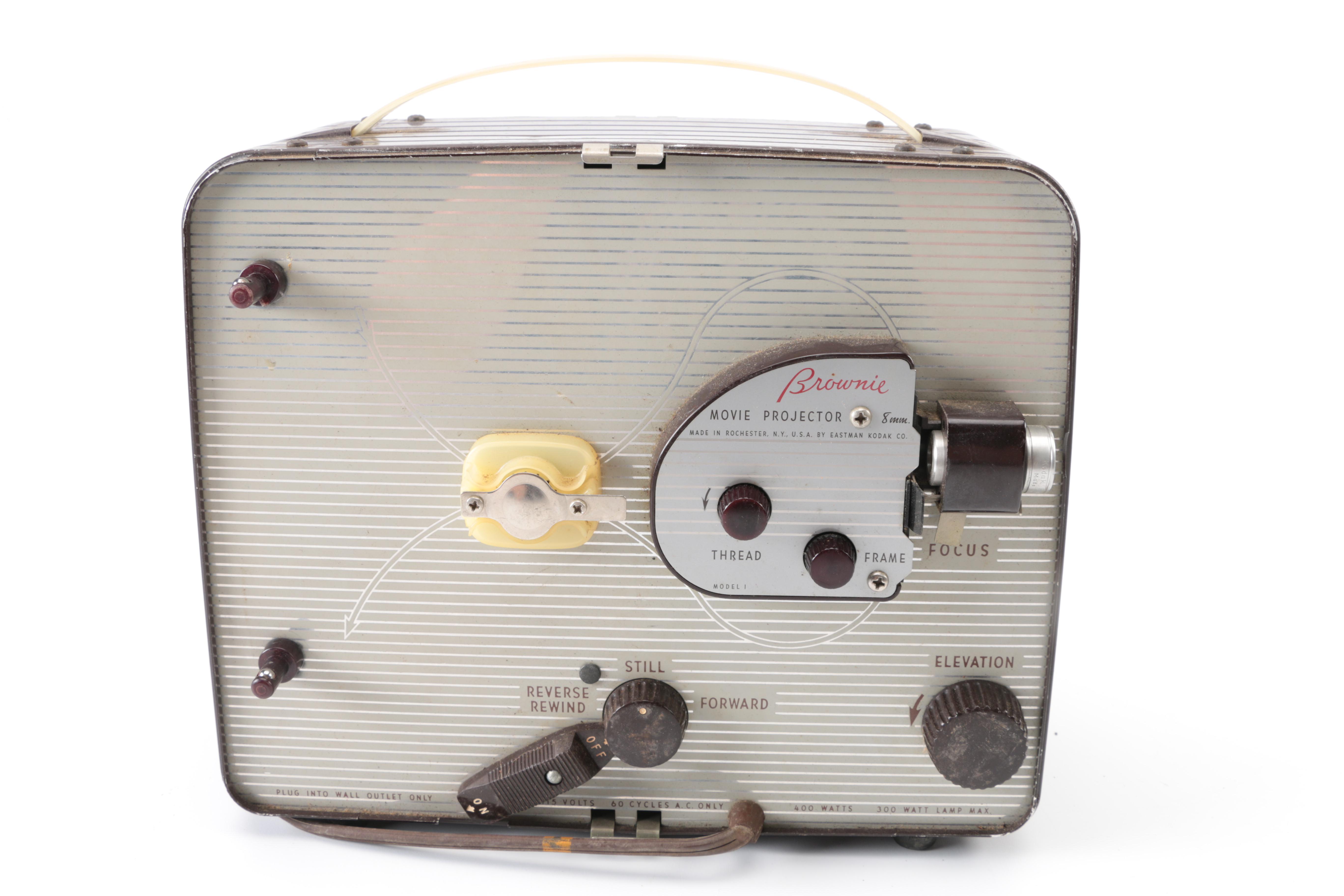 Vintage Movie Projectors Featuring Kodak
