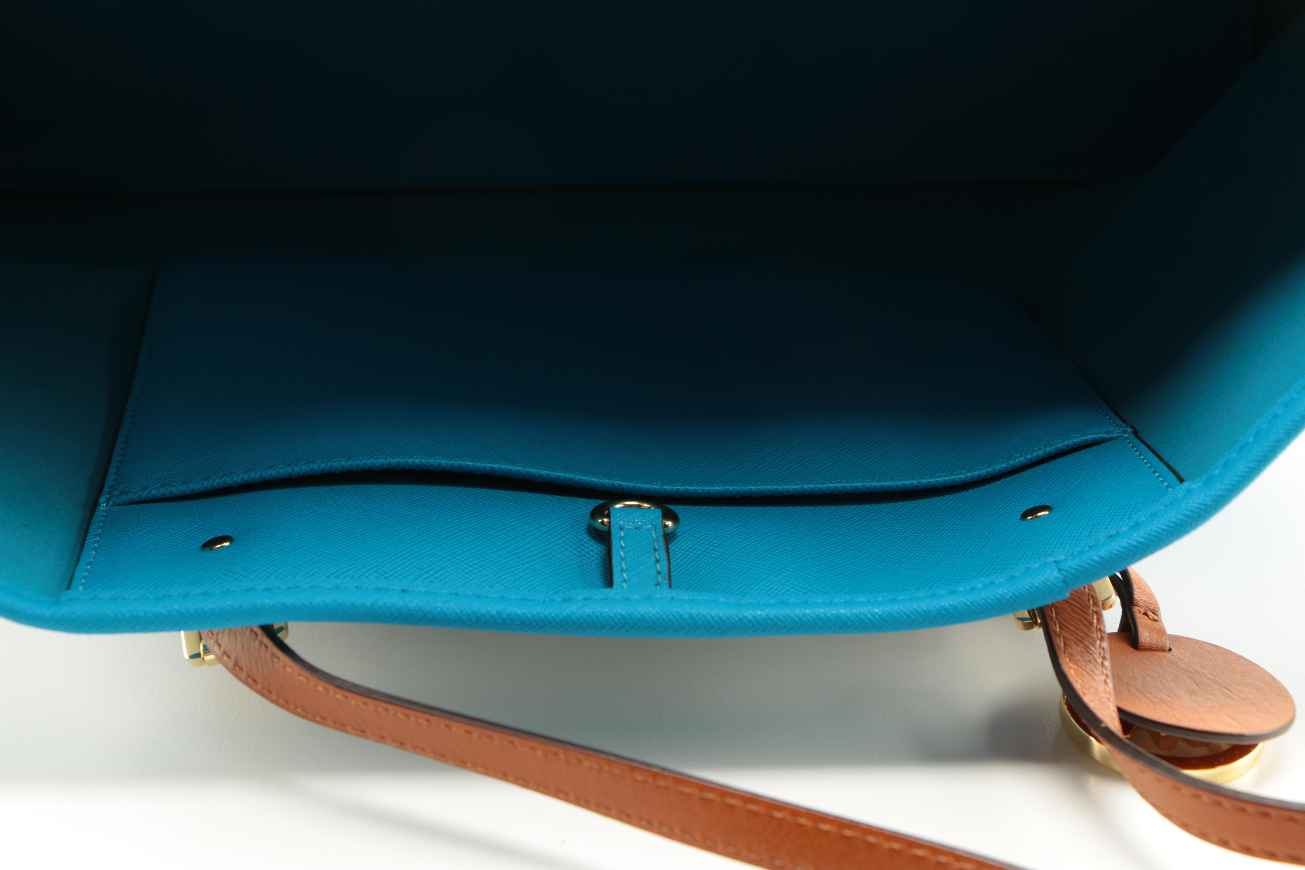 Michael Kors Striped Saffiano Leather Tote