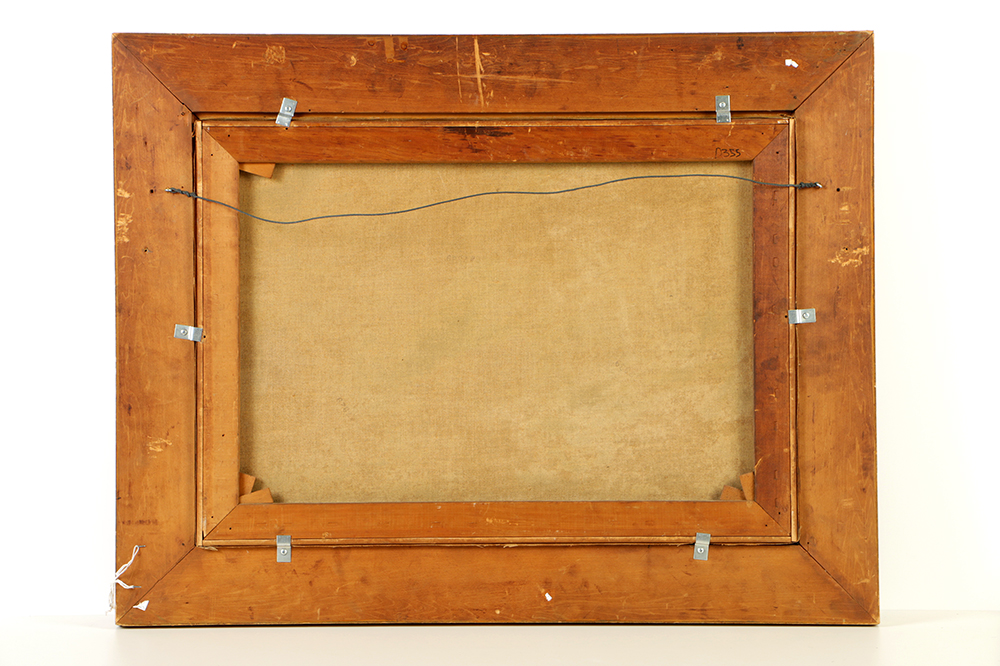 Albert Blätter Oil Painting on Canvas of German Landscape