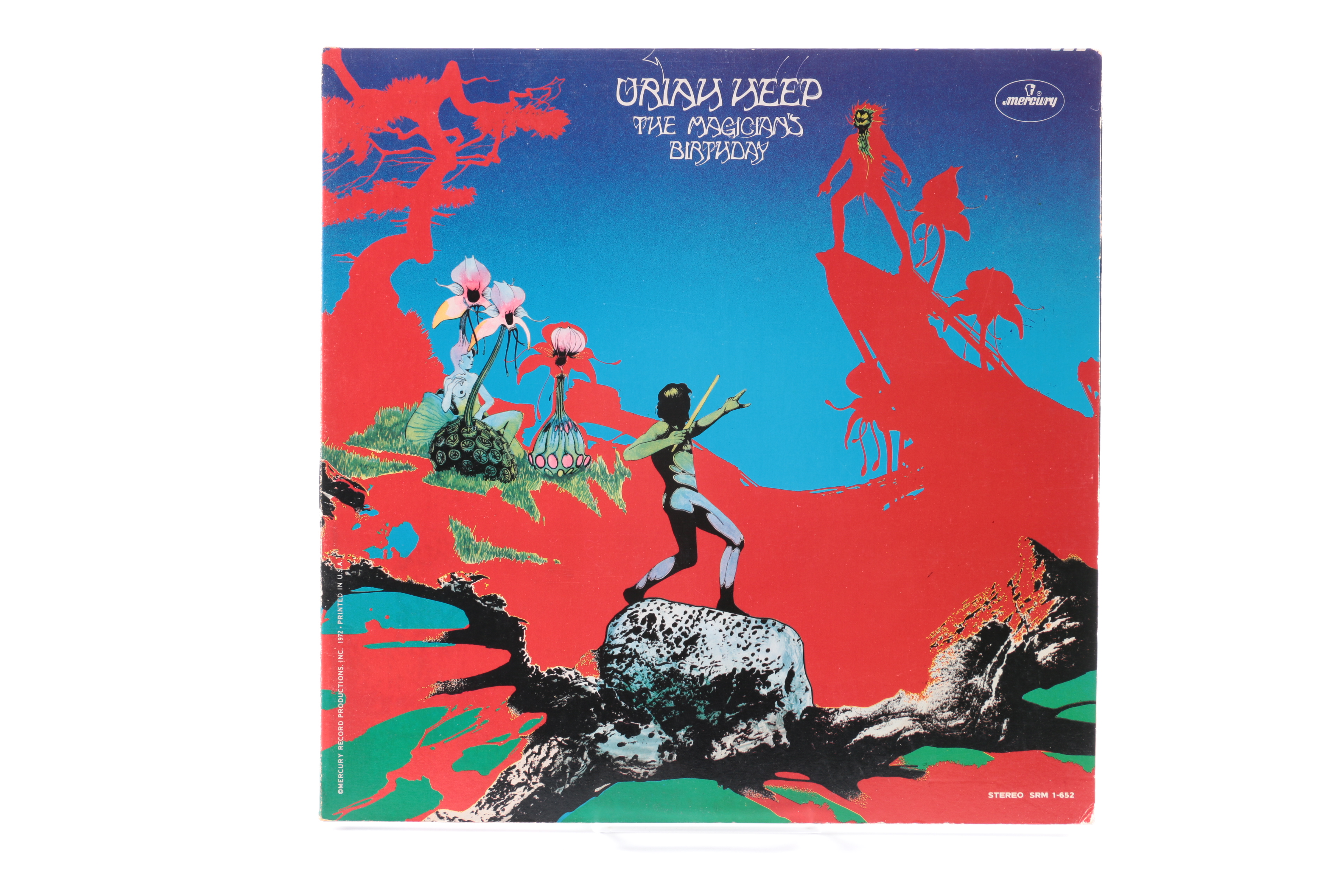 Uriah Heep LPs Including "The Magician's Birthday"