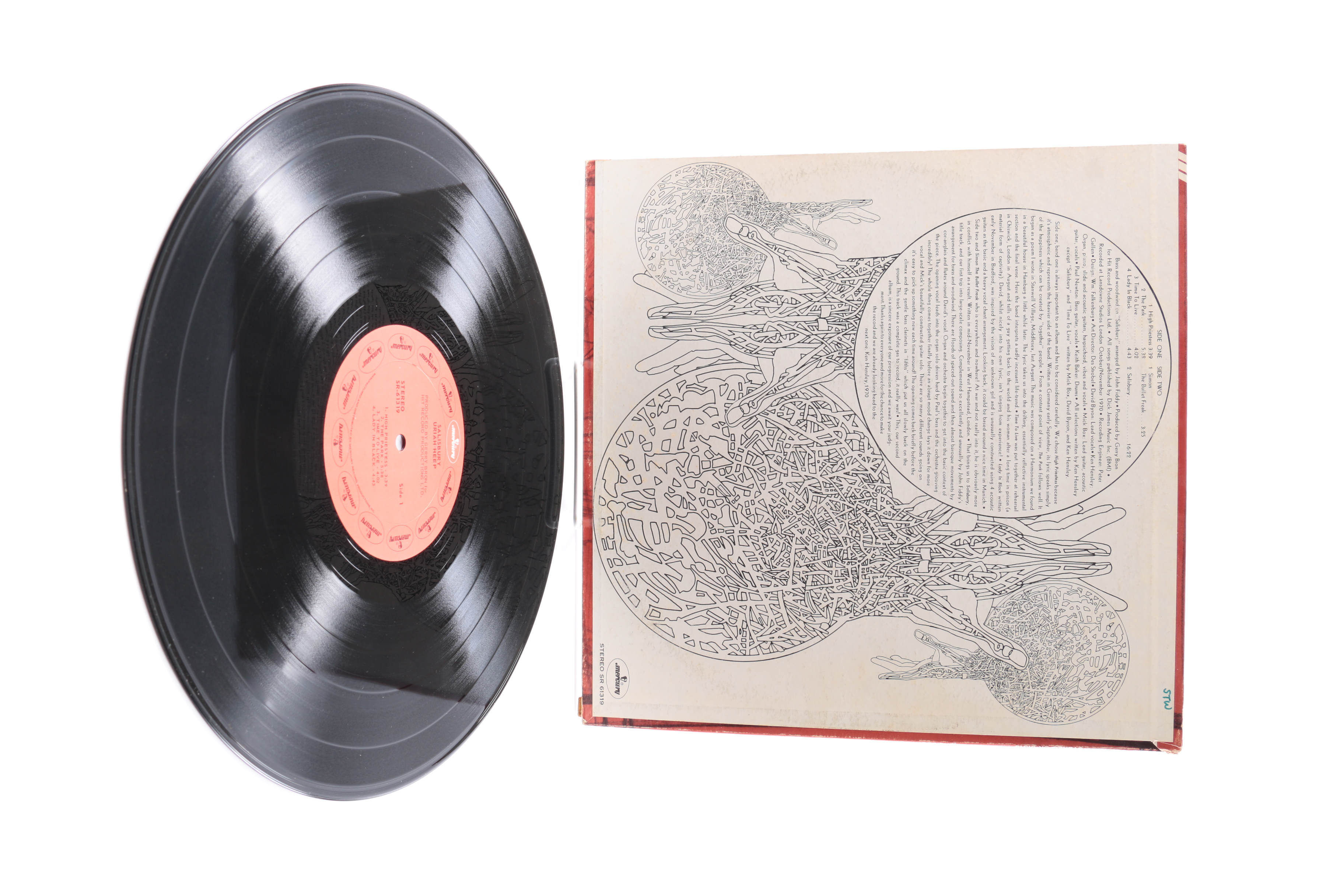 Uriah Heep LPs Including "The Magician's Birthday"