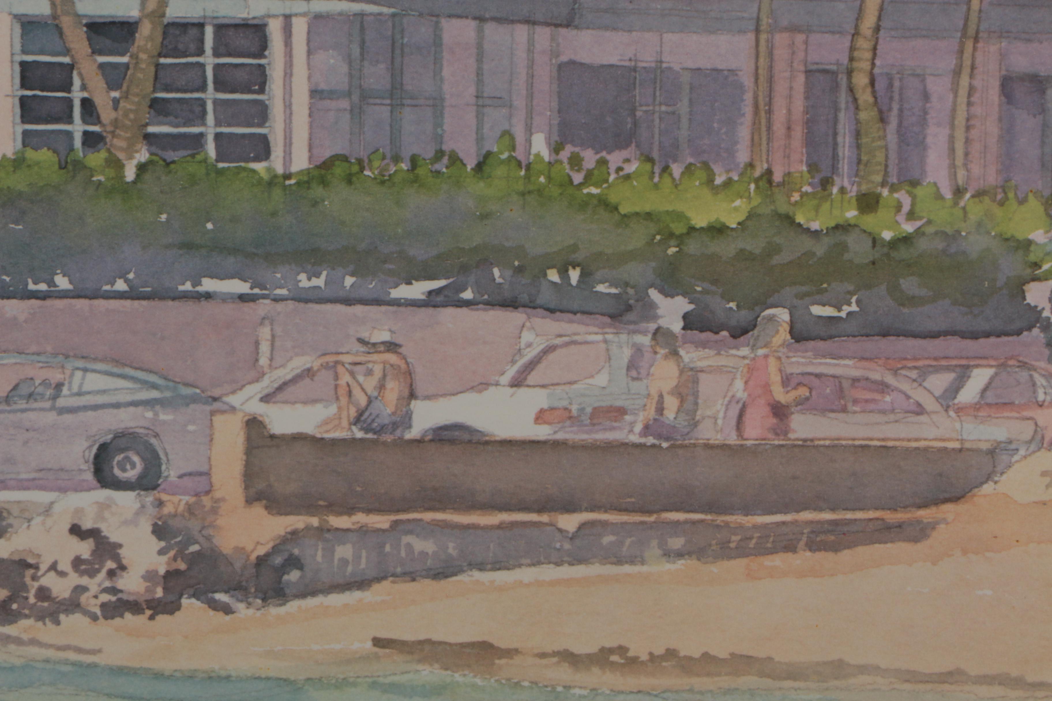 Robert Kennedy Limited Edition Offset Lithograph "Southernmost House, Key West"