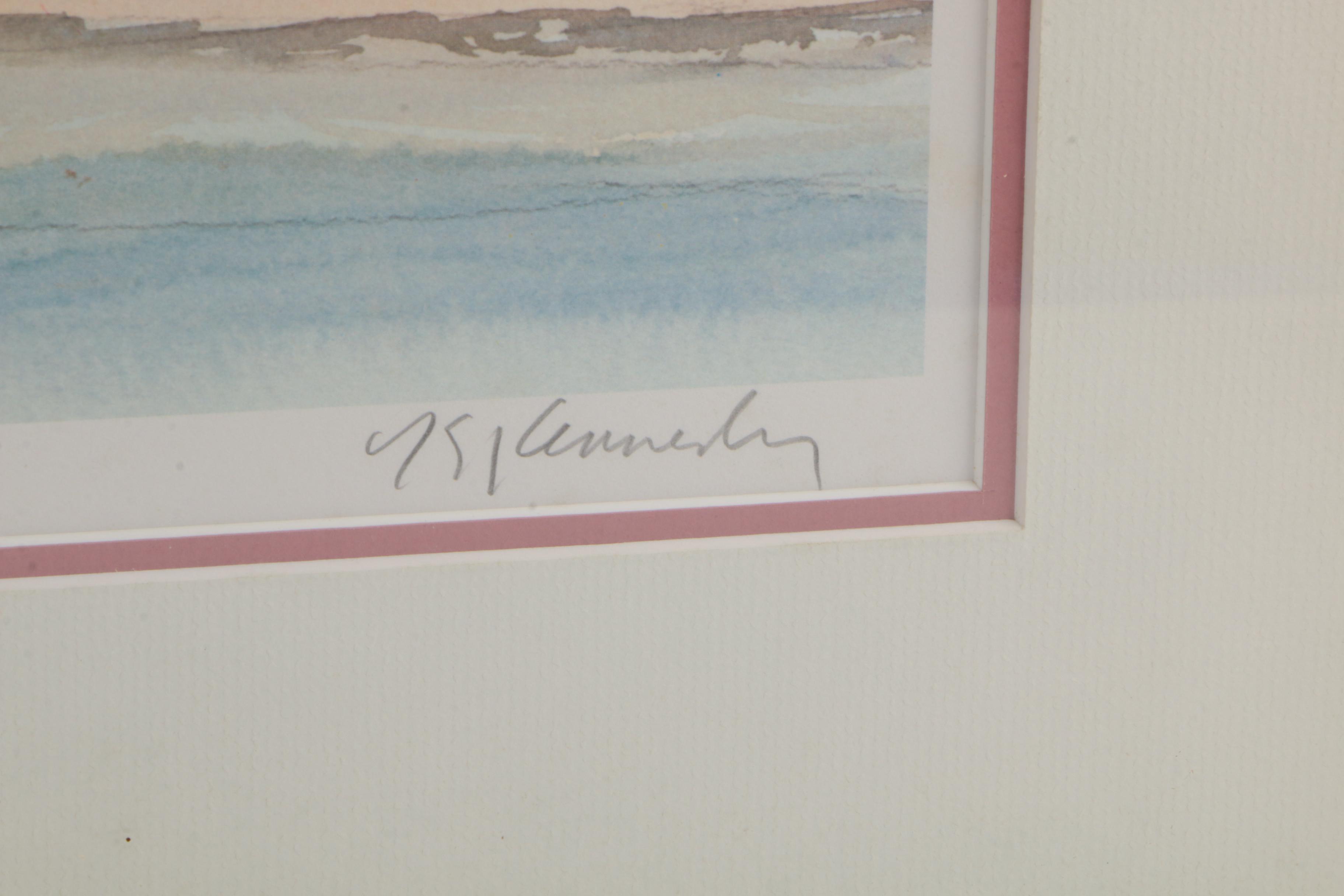 Robert Kennedy Limited Edition Offset Lithograph "Southernmost House, Key West"