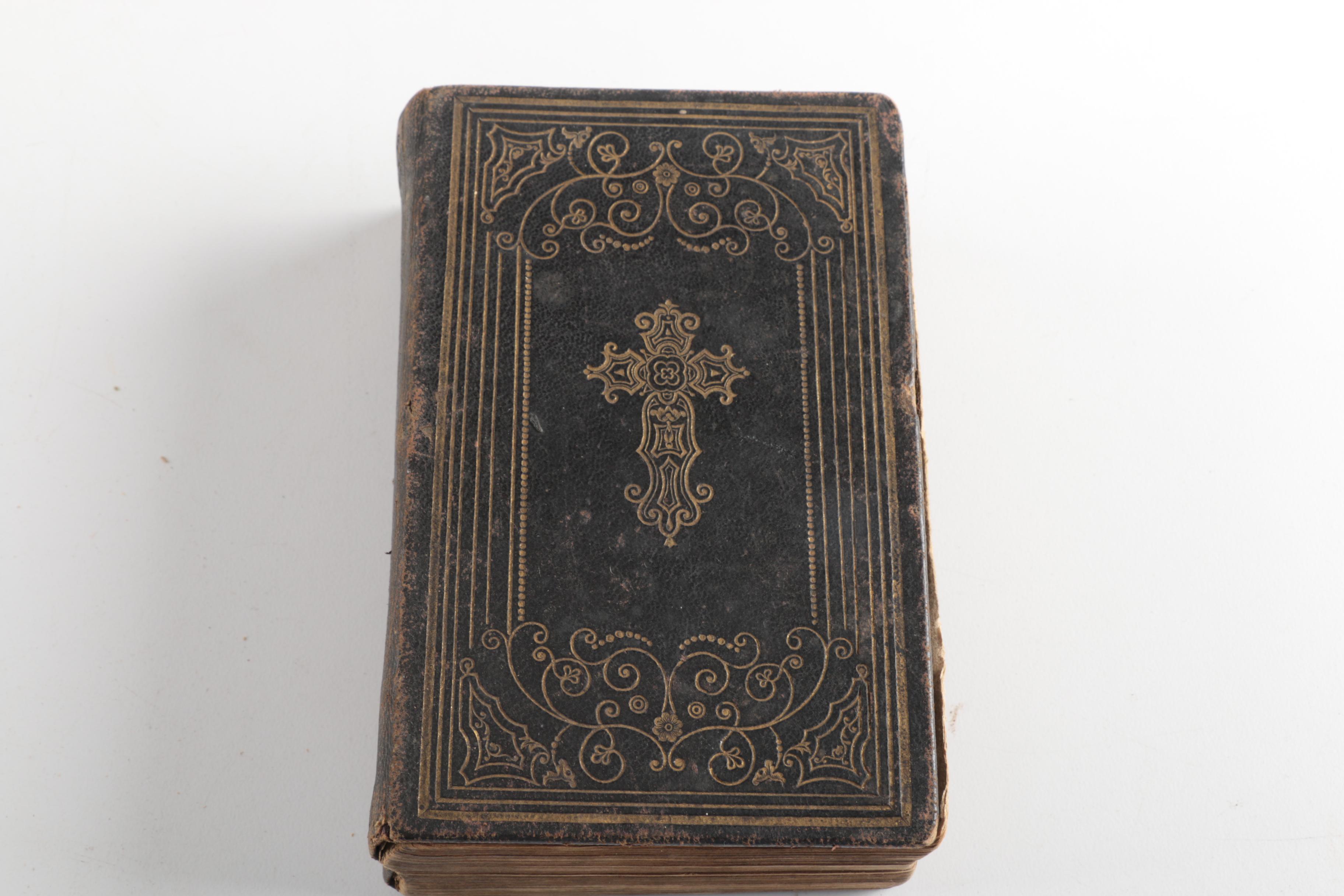 Eight Antique German Books