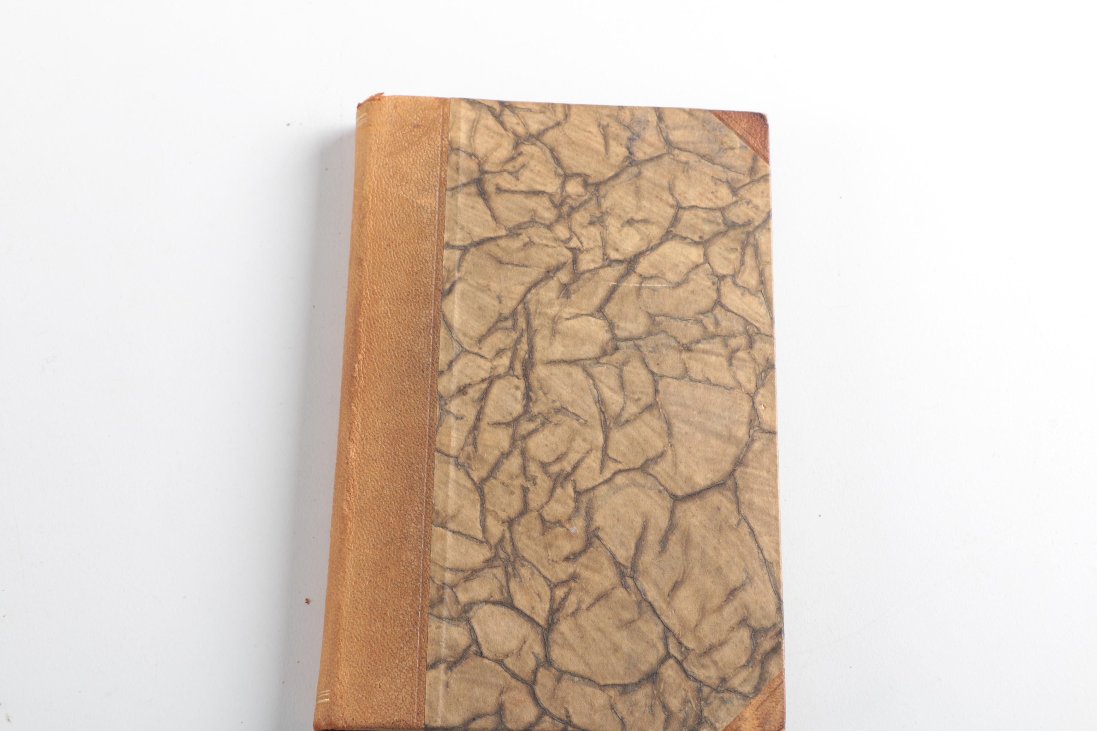 Eight Antique German Books