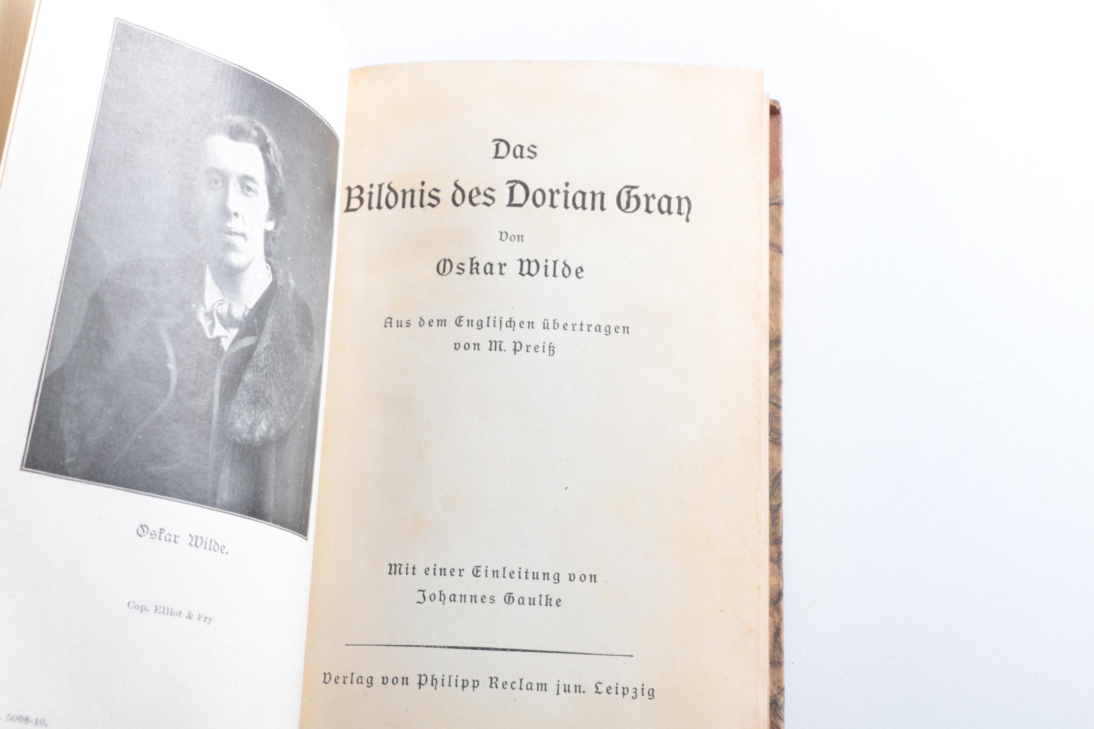 Eight Antique German Books