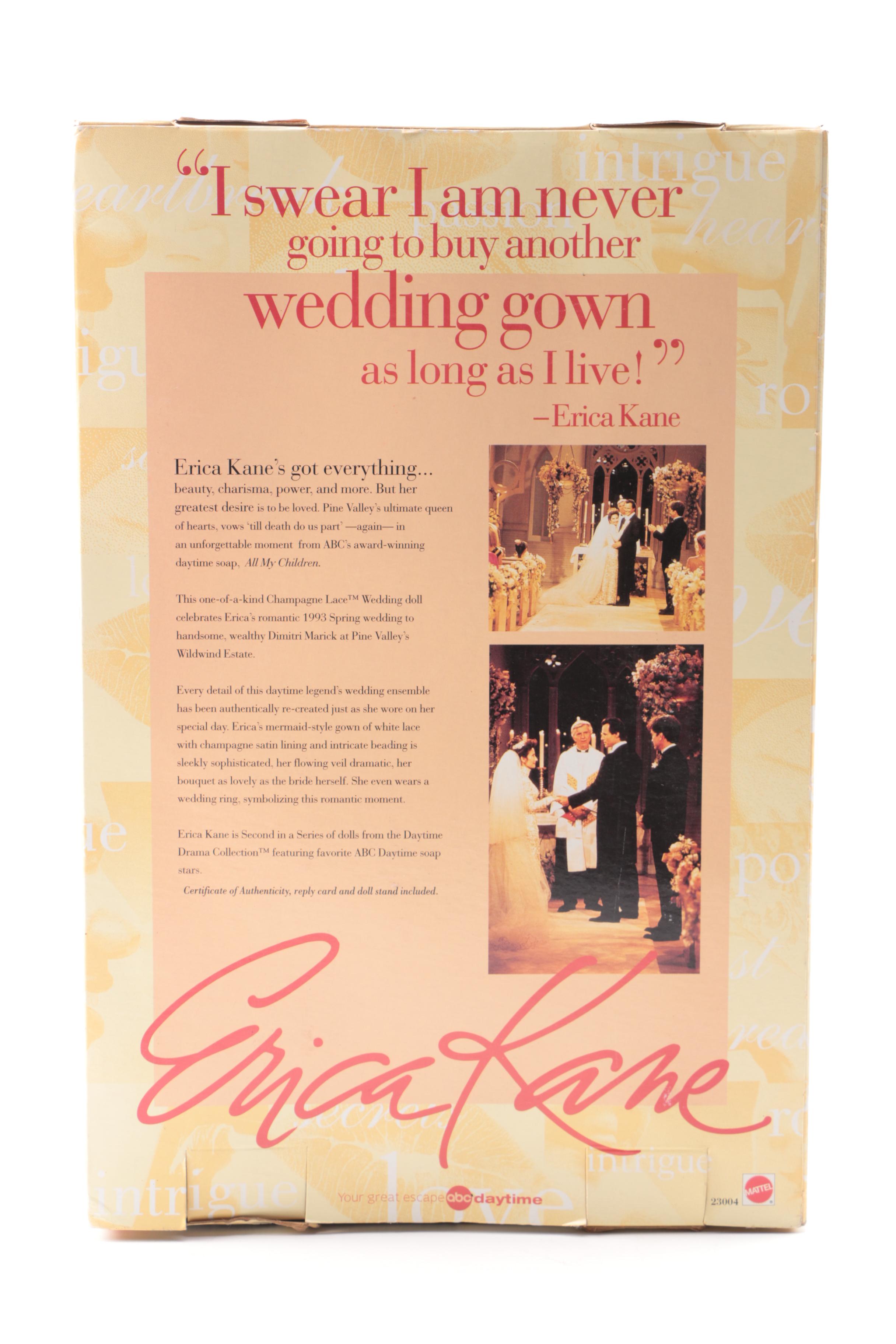 Mattel "All My Children" Erica Kane Dolls