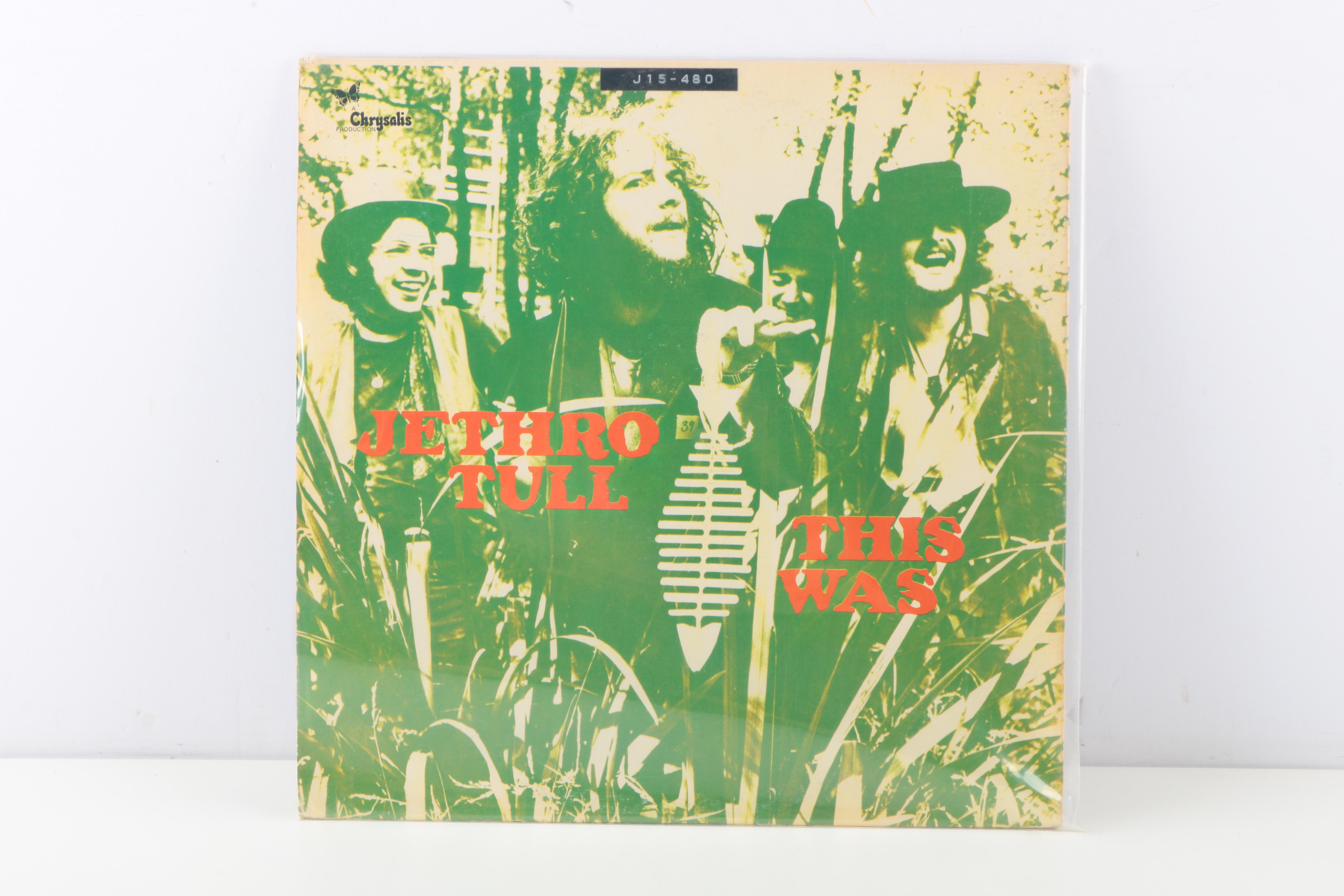 Jethro Tull LPs Including "Thick as a Brick"