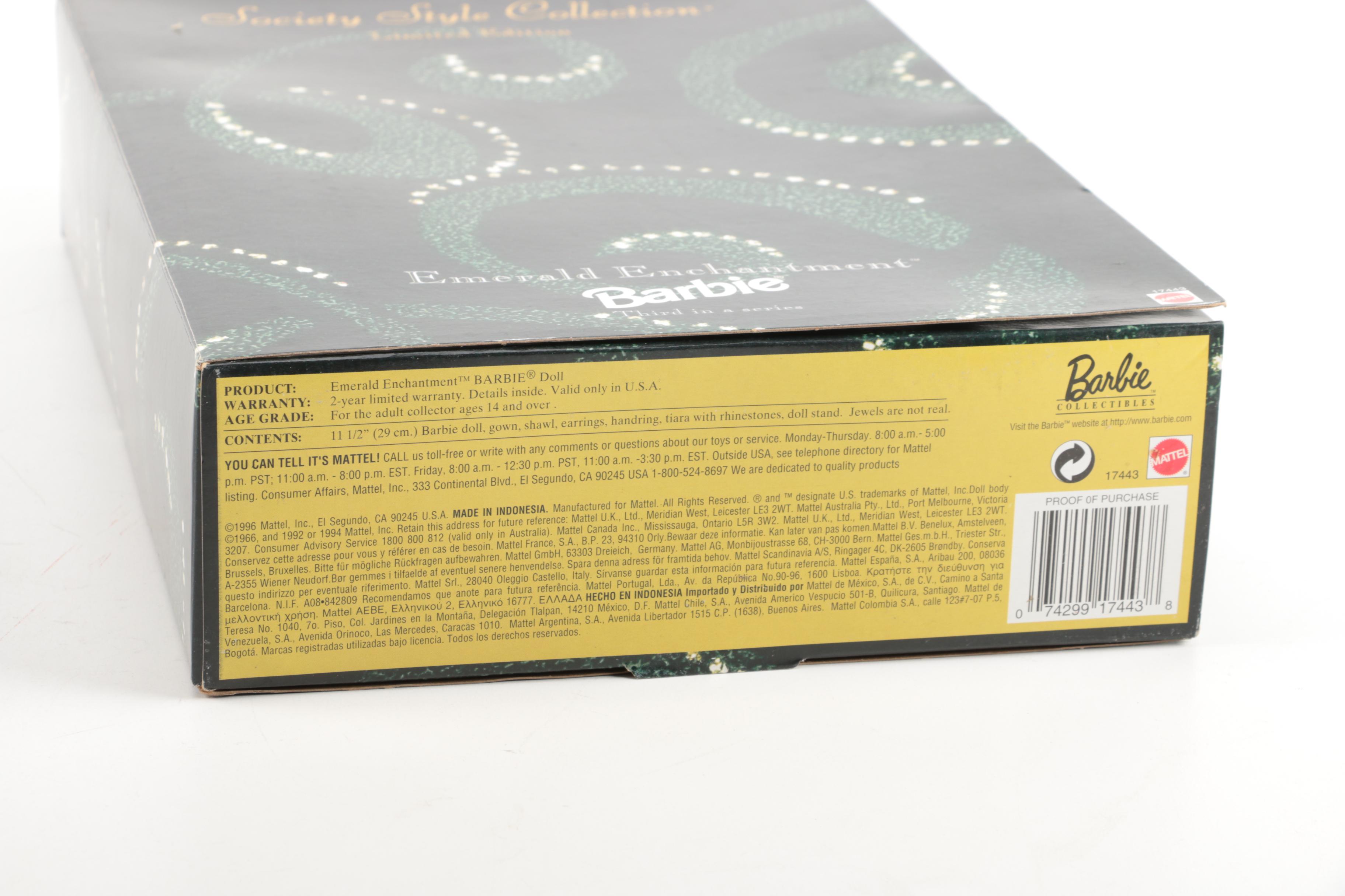 "Serenity Style Collection" Limited Edition Barbie Dolls