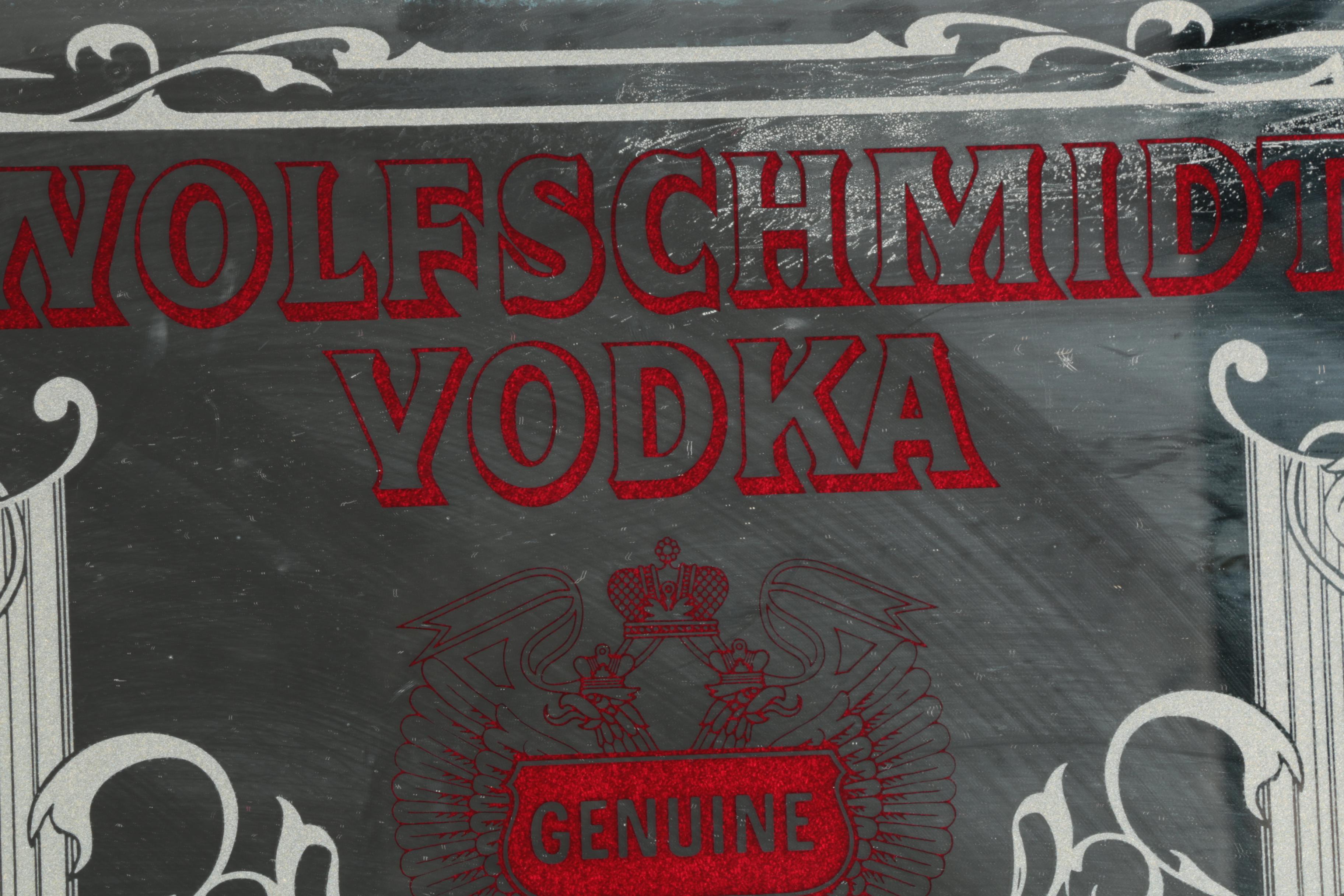 Bar Mirrors and Signs Including Pabst Blue Ribbon and Jägermeister