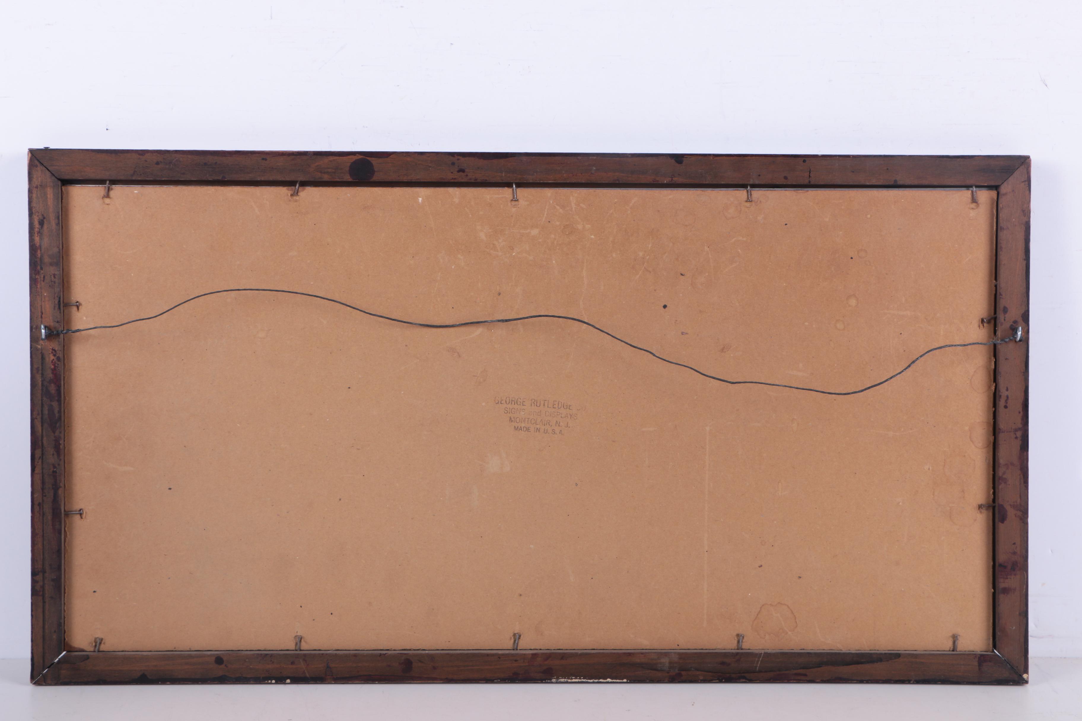 The Phoenix Insurance Company Pressed Metal Sign