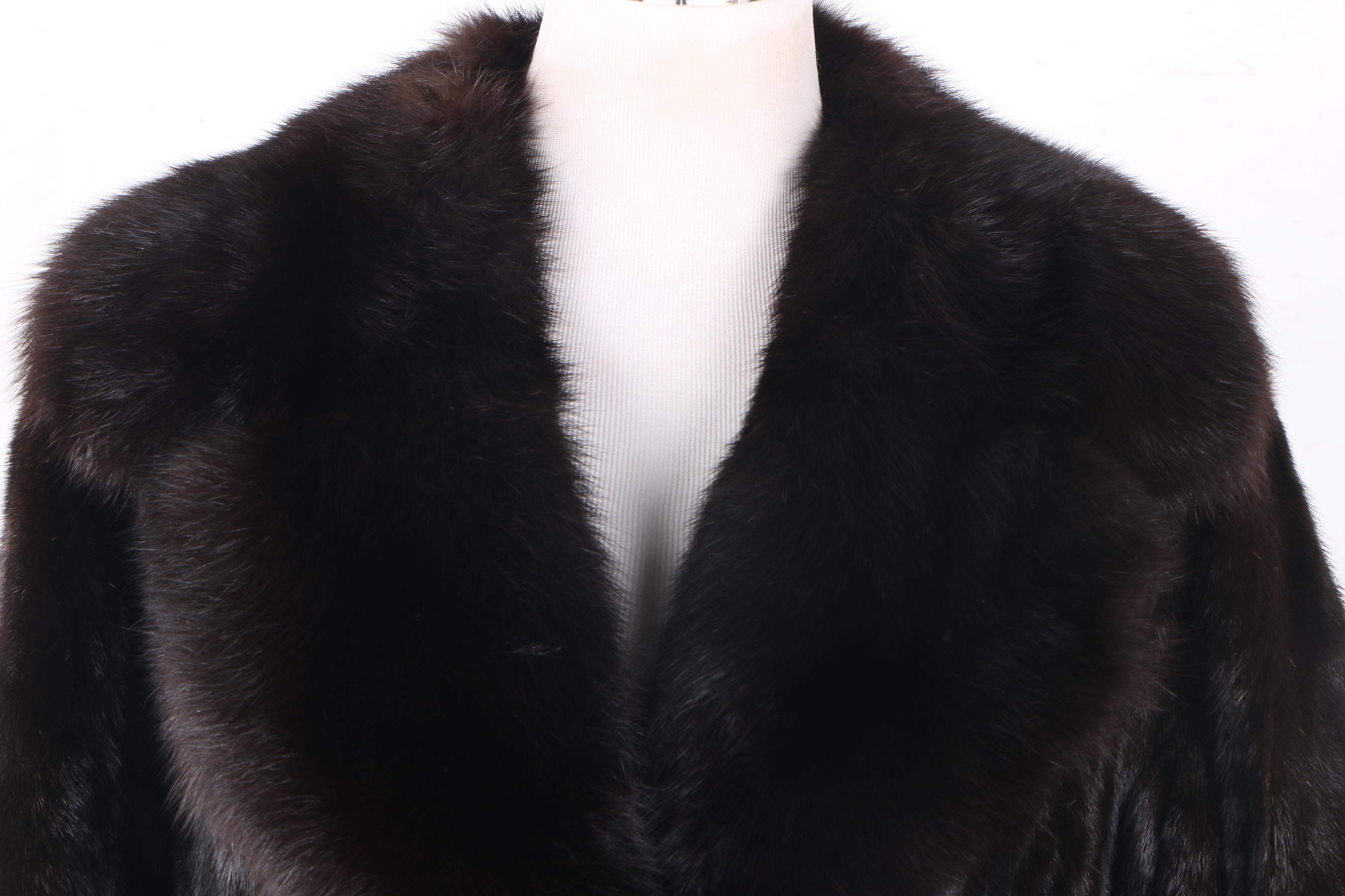 Vintage Mink Fur Coat by Michelle Rosin-Starr